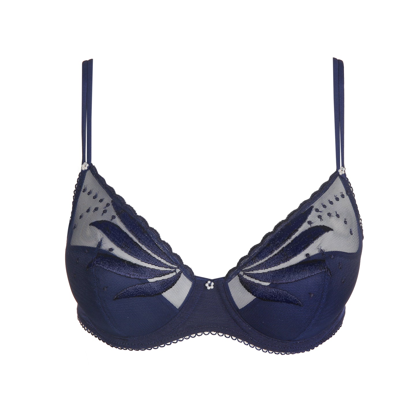 Marie Jo Etoile plunge bh halve mousse cups saffier blauw