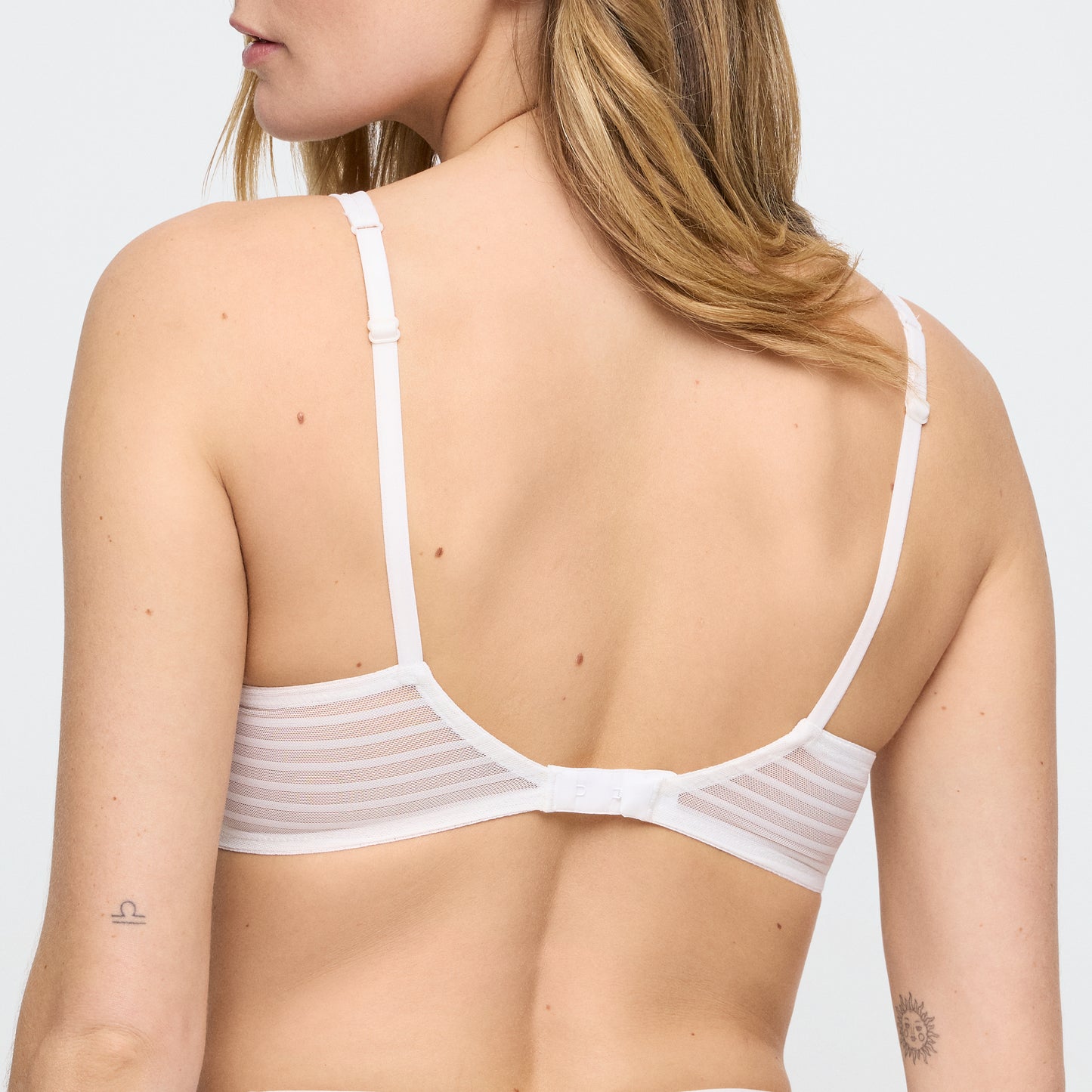 Marie Jo Basyl plunge bh halve mousse cups natuur