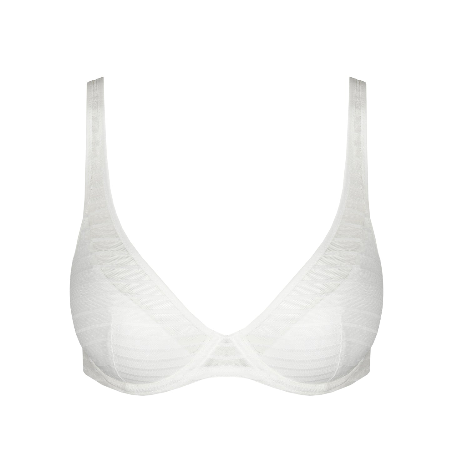 Marie Jo Basyl plunge bh halve mousse cups natuur