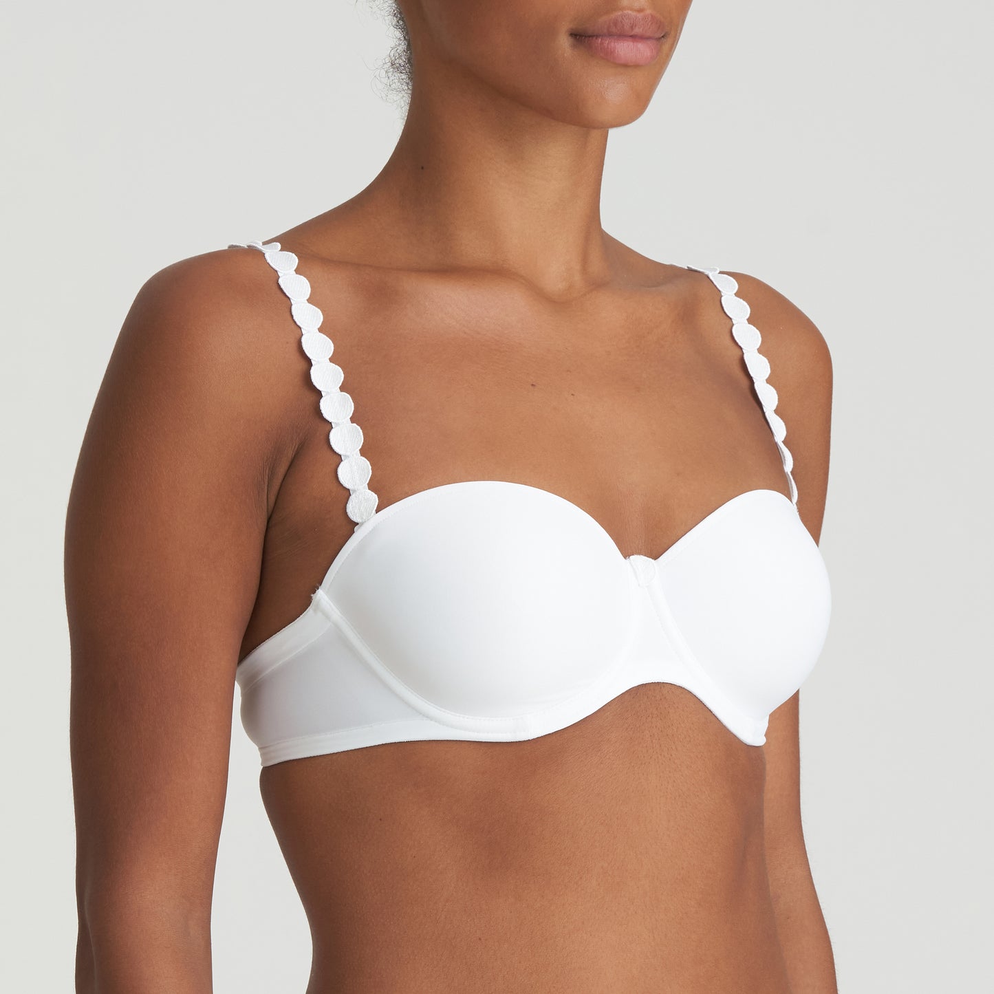 Marie Jo Tom voorgevormde bh - strapless Wit