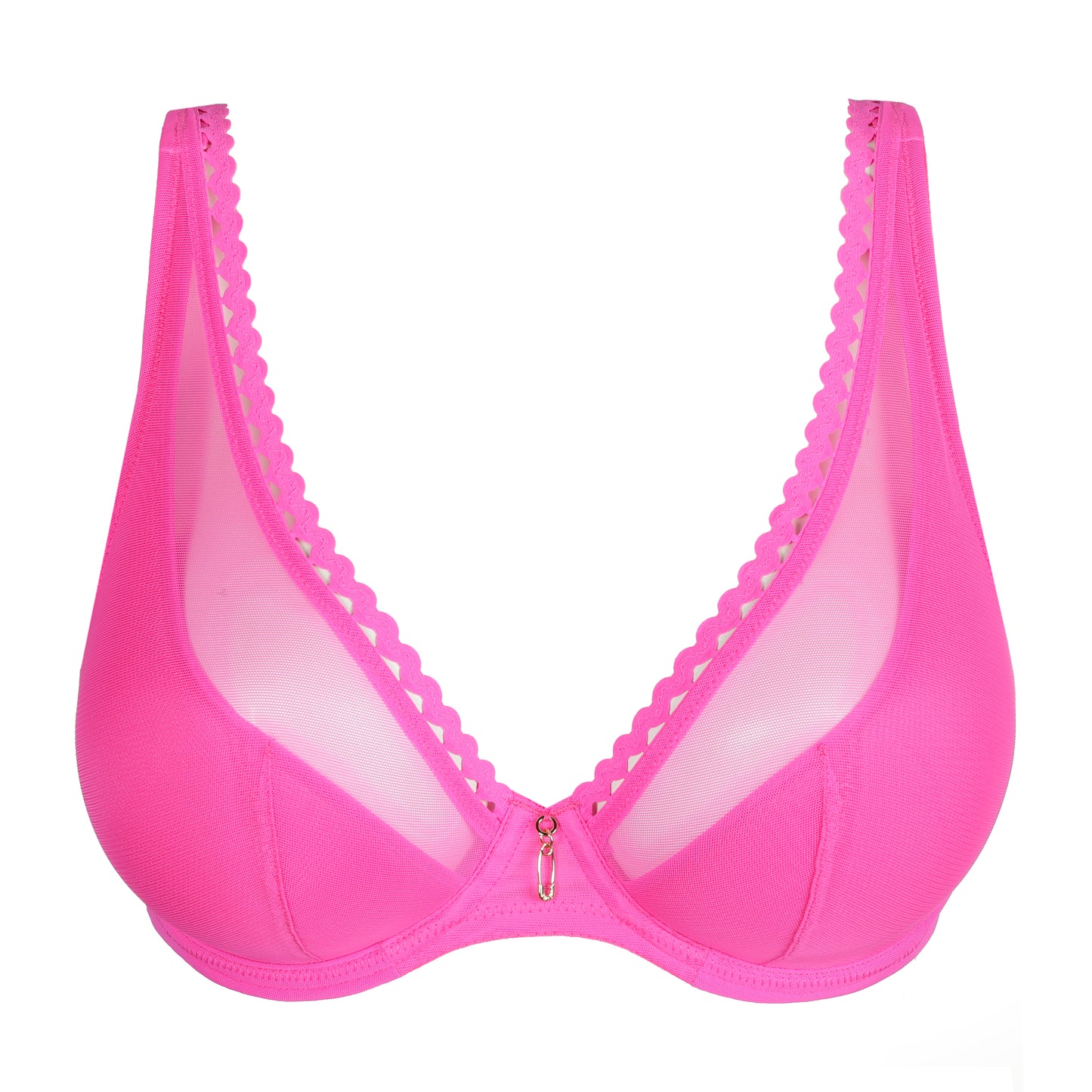 Primadonna Twist Vivgirl plunge bh halve mousse cups Cactus Flower
