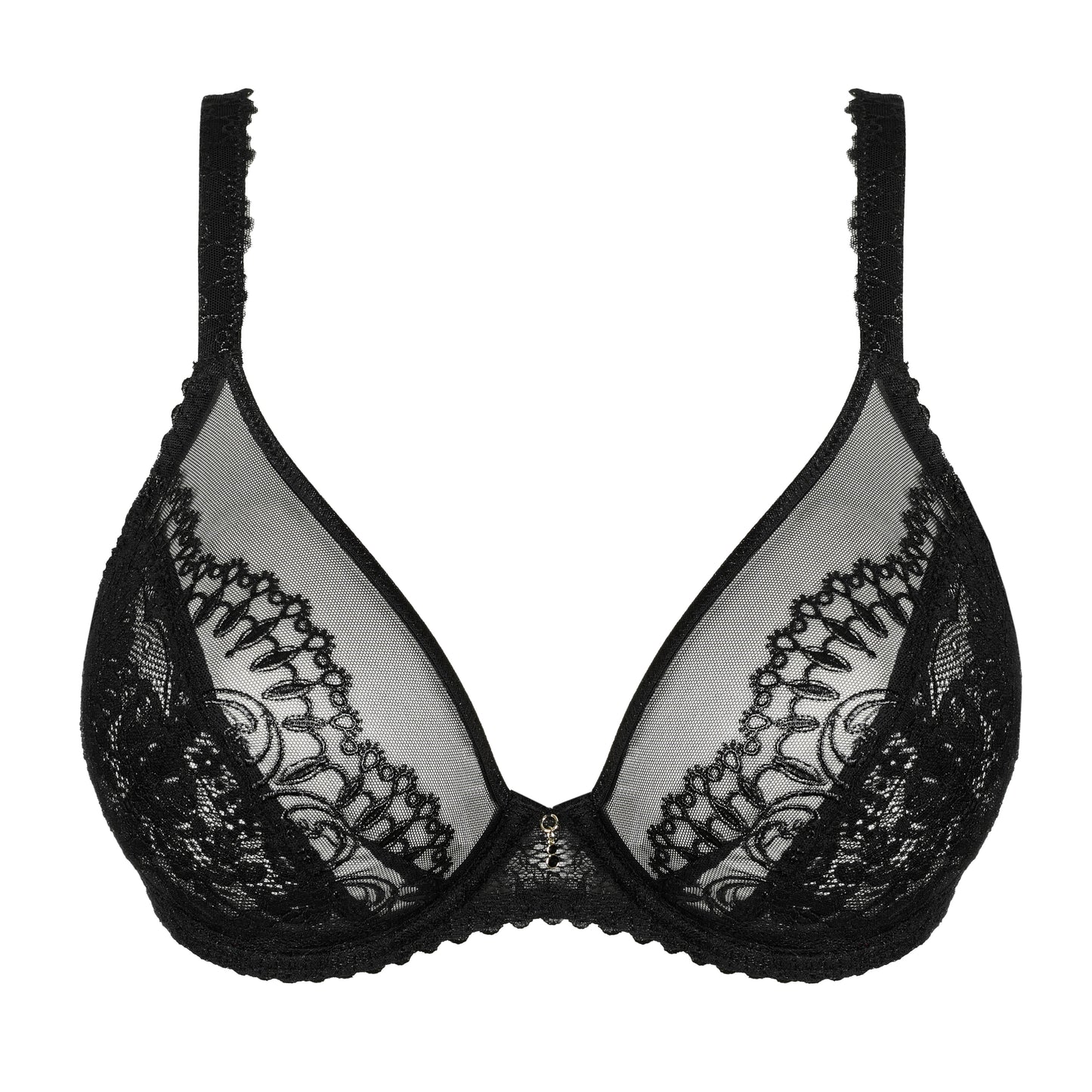 Primadonna Shimla plunge bh zwart