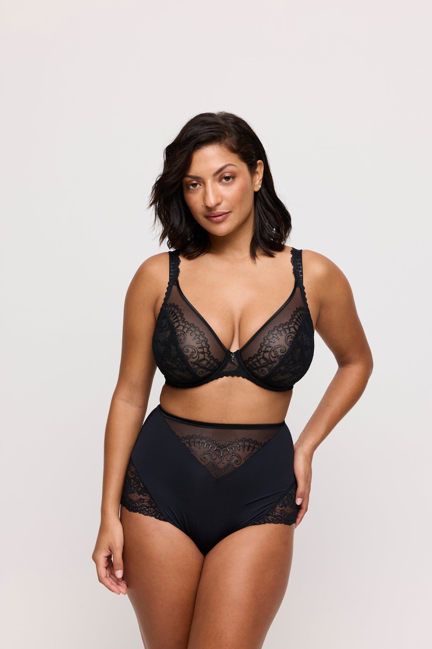 Primadonna Shimla plunge bh zwart