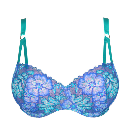 Primadonna Twist Morro bay voorgevormde balconette bh Mermaid Blue