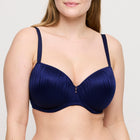 Primadonna Twist Knokke voorgevormde balconette bh saffier blauw