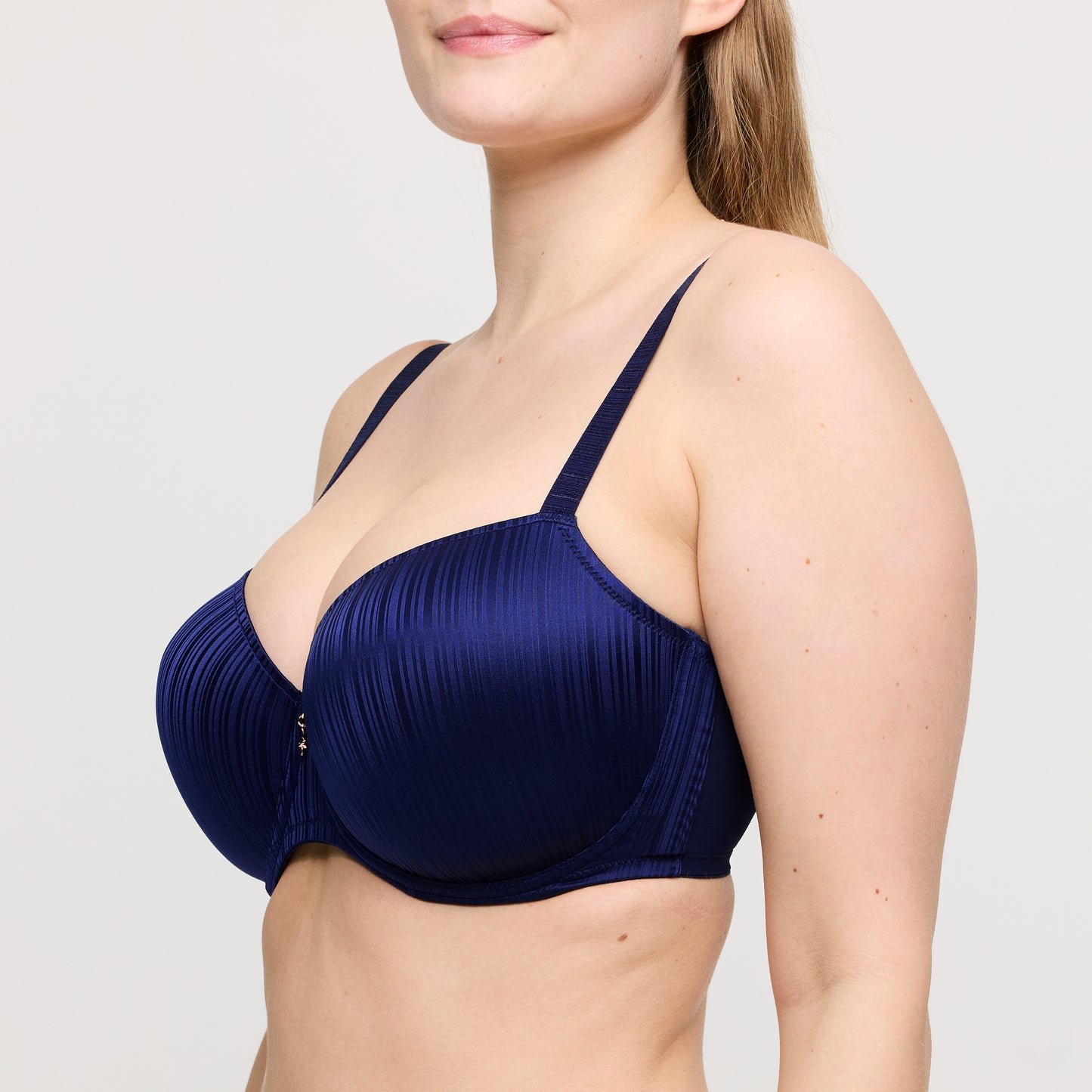 Primadonna Twist Knokke voorgevormde balconette bh saffier blauw