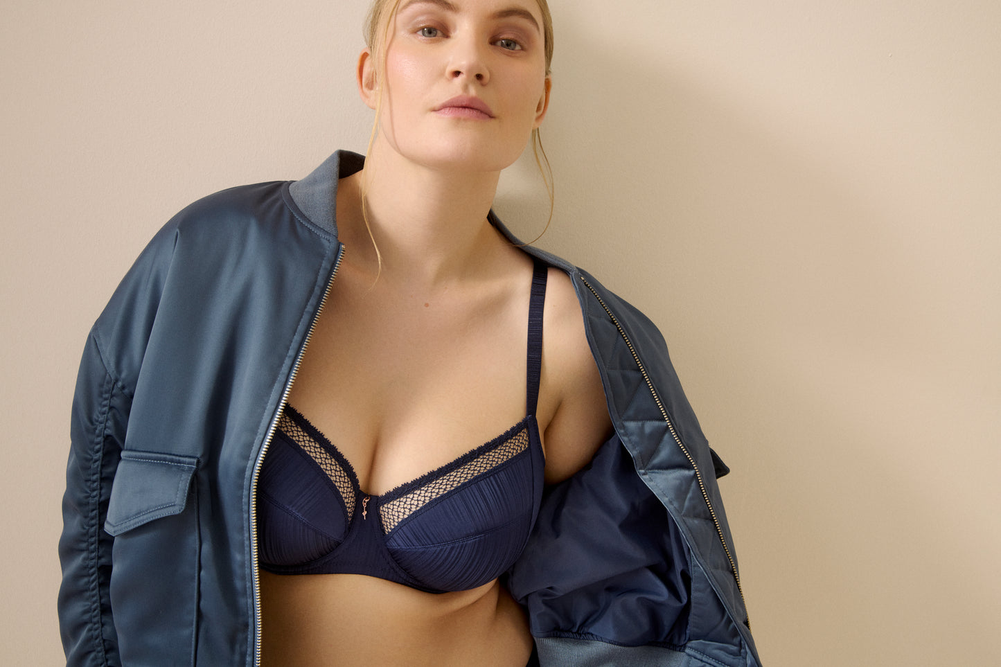 Primadonna Twist Knokke tailleslip saffier blauw