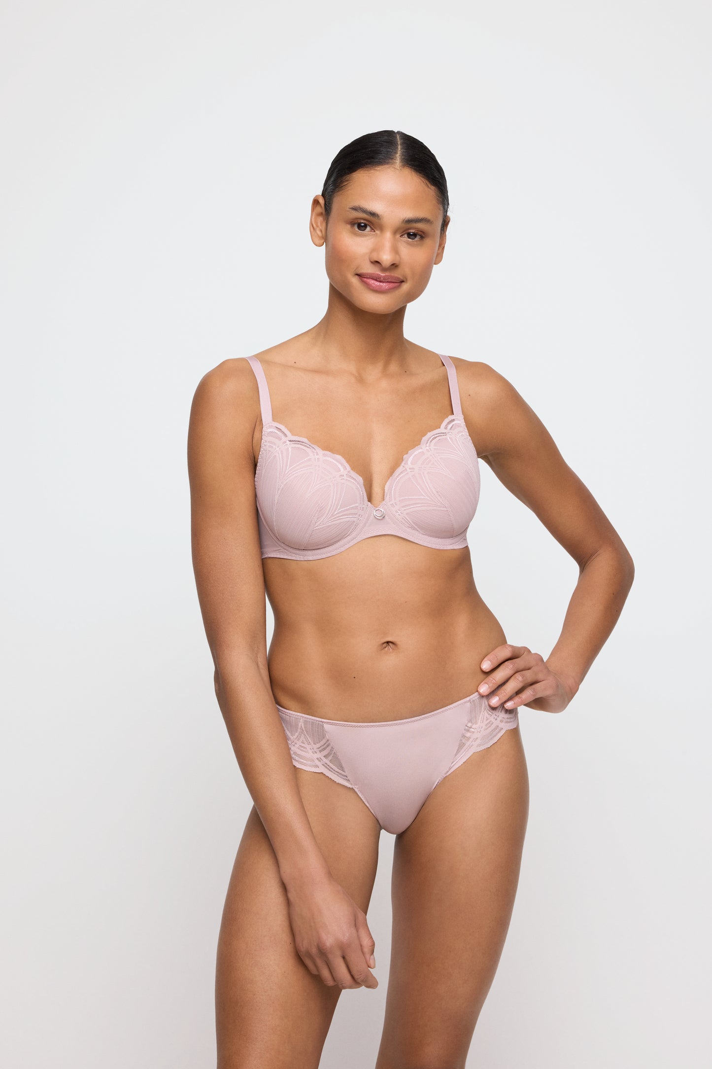 Marie Jo Cathia string bois de rose
