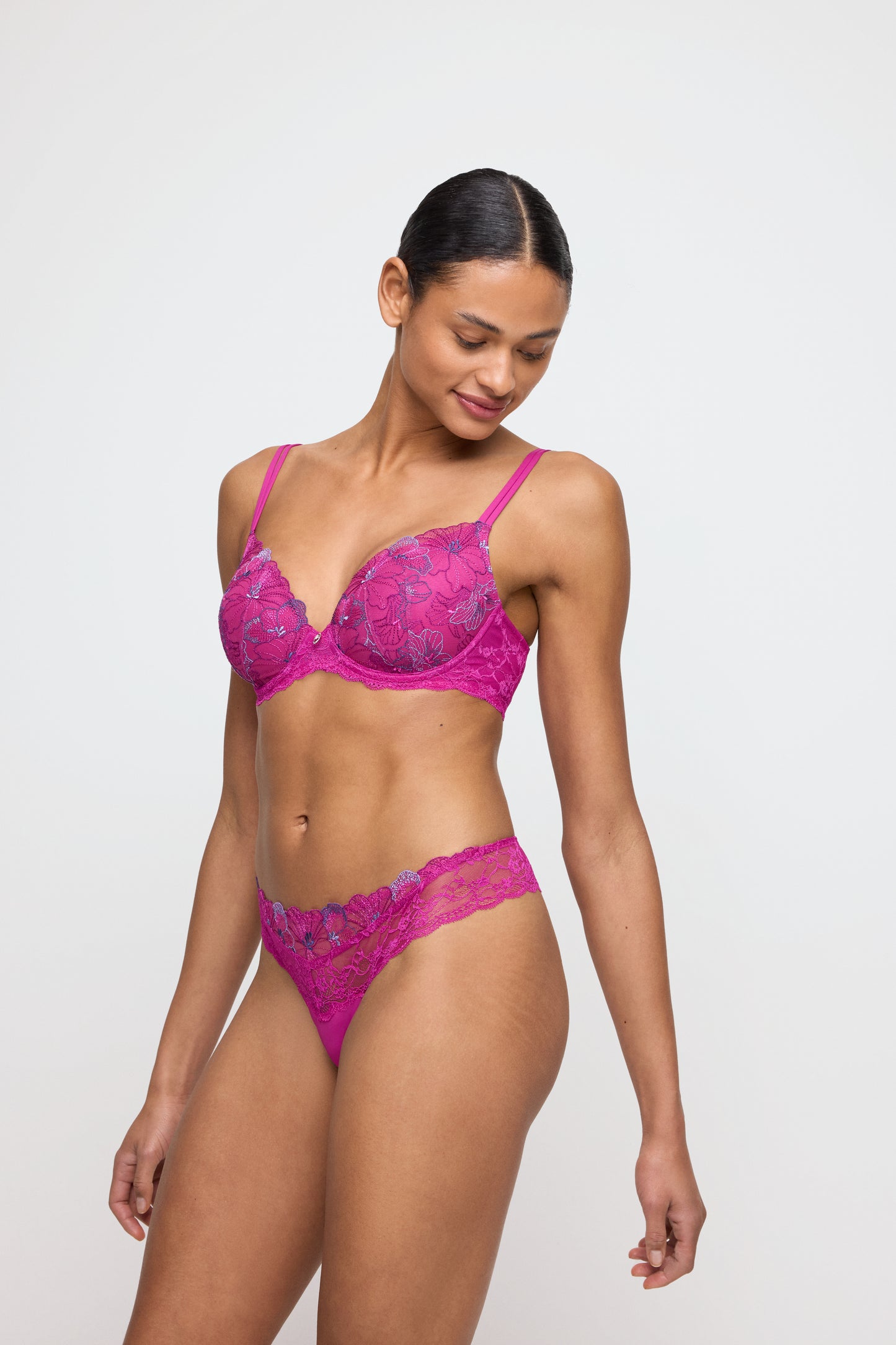 Marie Jo Noemy string Fuchsia Fiesta