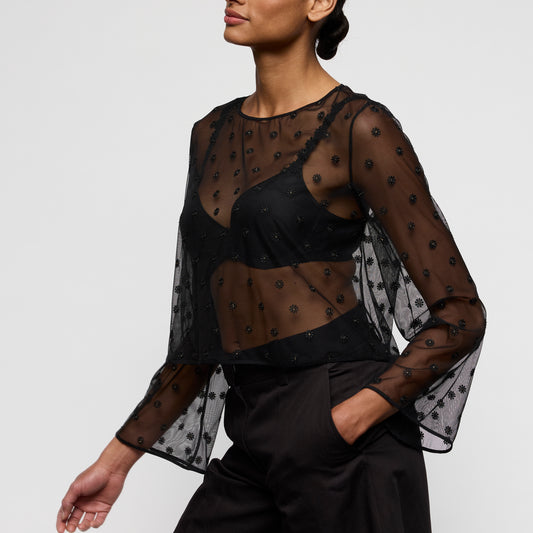 Marie Jo Daisy topje zonder cups zwart