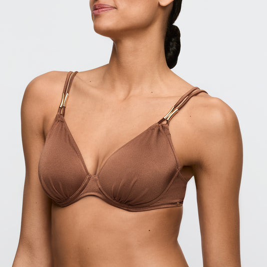 Marie Jo Swim Hello sunset voorgevormde bikini hartvorm Sepia