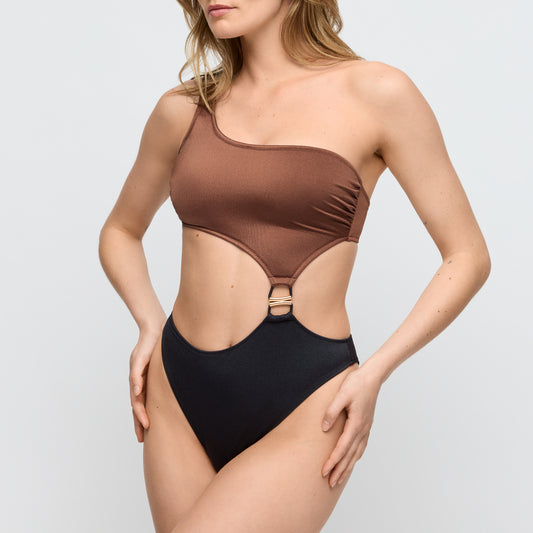 Marie Jo Swim Hello sunset speciaal badpak Sepia