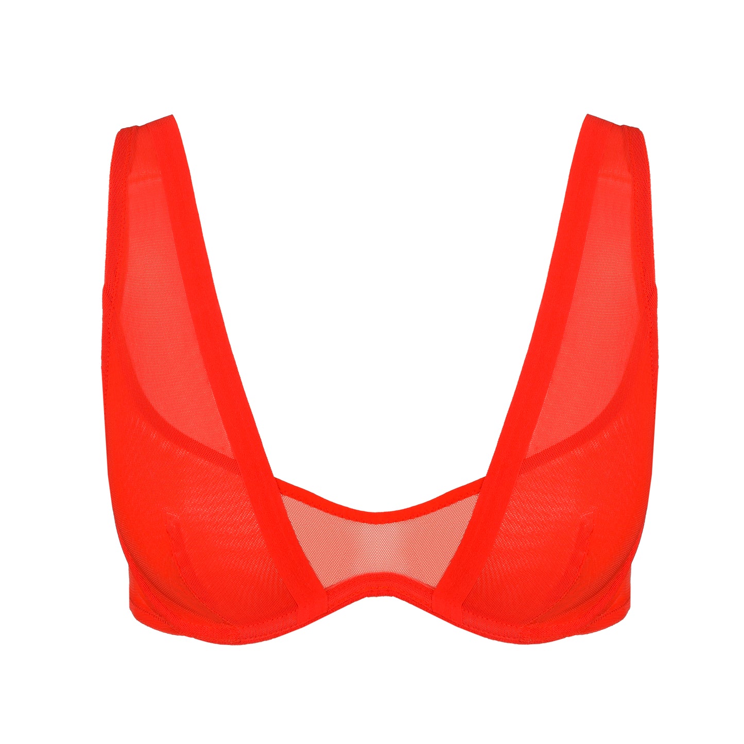 Sarda Chalmers bralette flexi wire hot lava