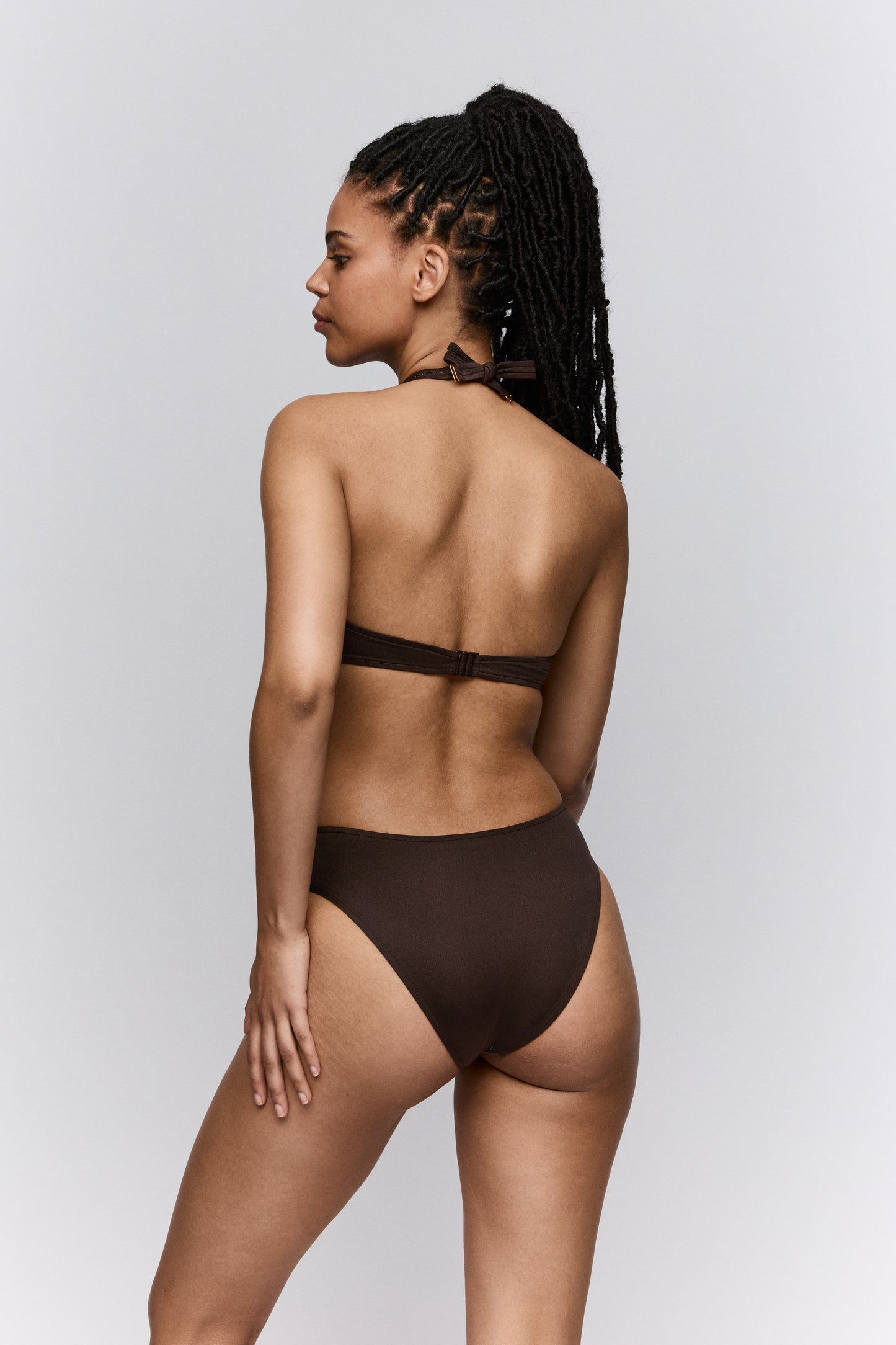 Sarda Swim Janja flexi wire bikinitop chocolade