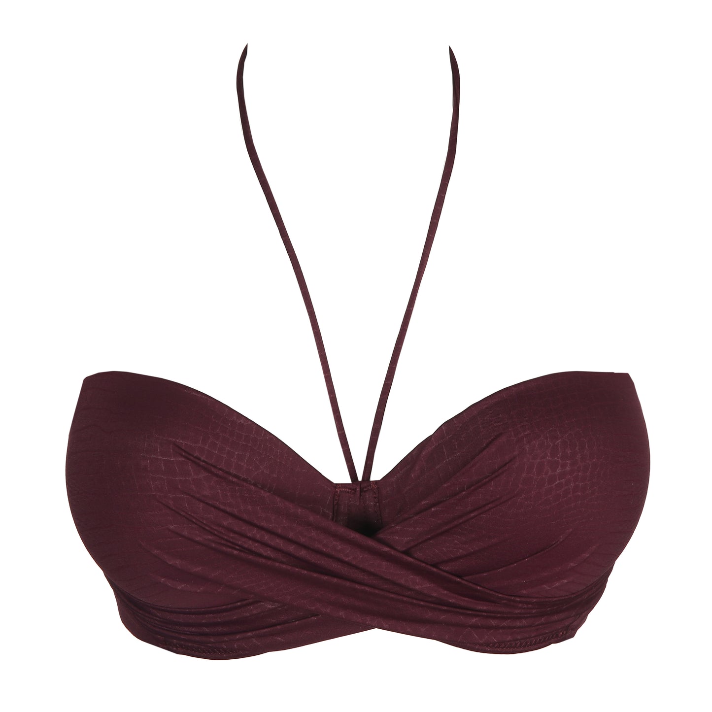 Primadonna Swim Dalyan voorgevormde bikini strapless Wine