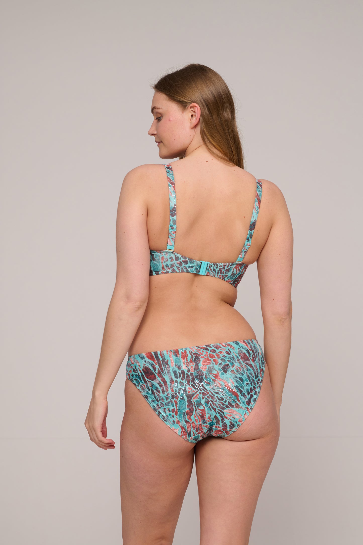 Primadonna Swim Riyad volle cup bikinitop Turquoise Seas