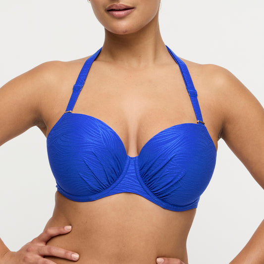 Primadonna Swim Mantas voorgevormde balconette bikini Electric Blue