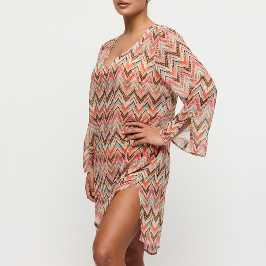 Primadonna Swim Tubou badmode caftan Ikat Summer