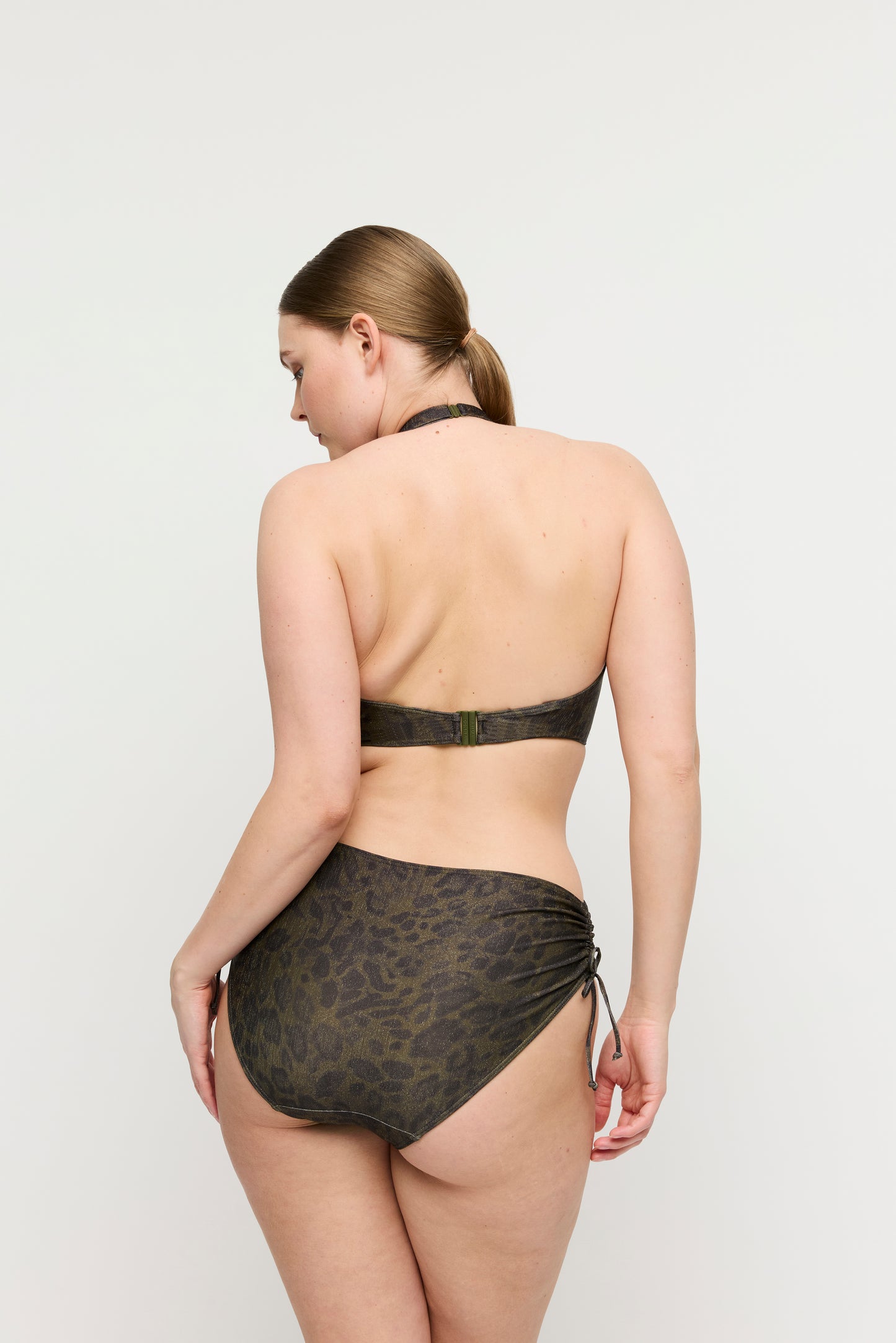 Primadonna Swim Ratjada bikini tailleslip met koordjes jungle jaguar