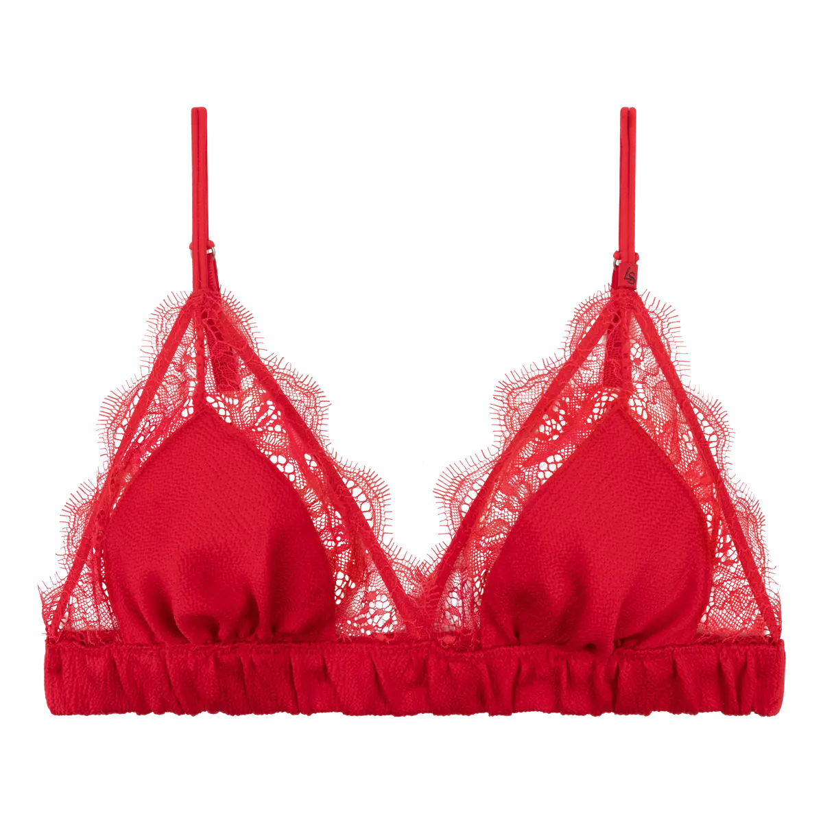 Love Stories Love Lace Bralette - red