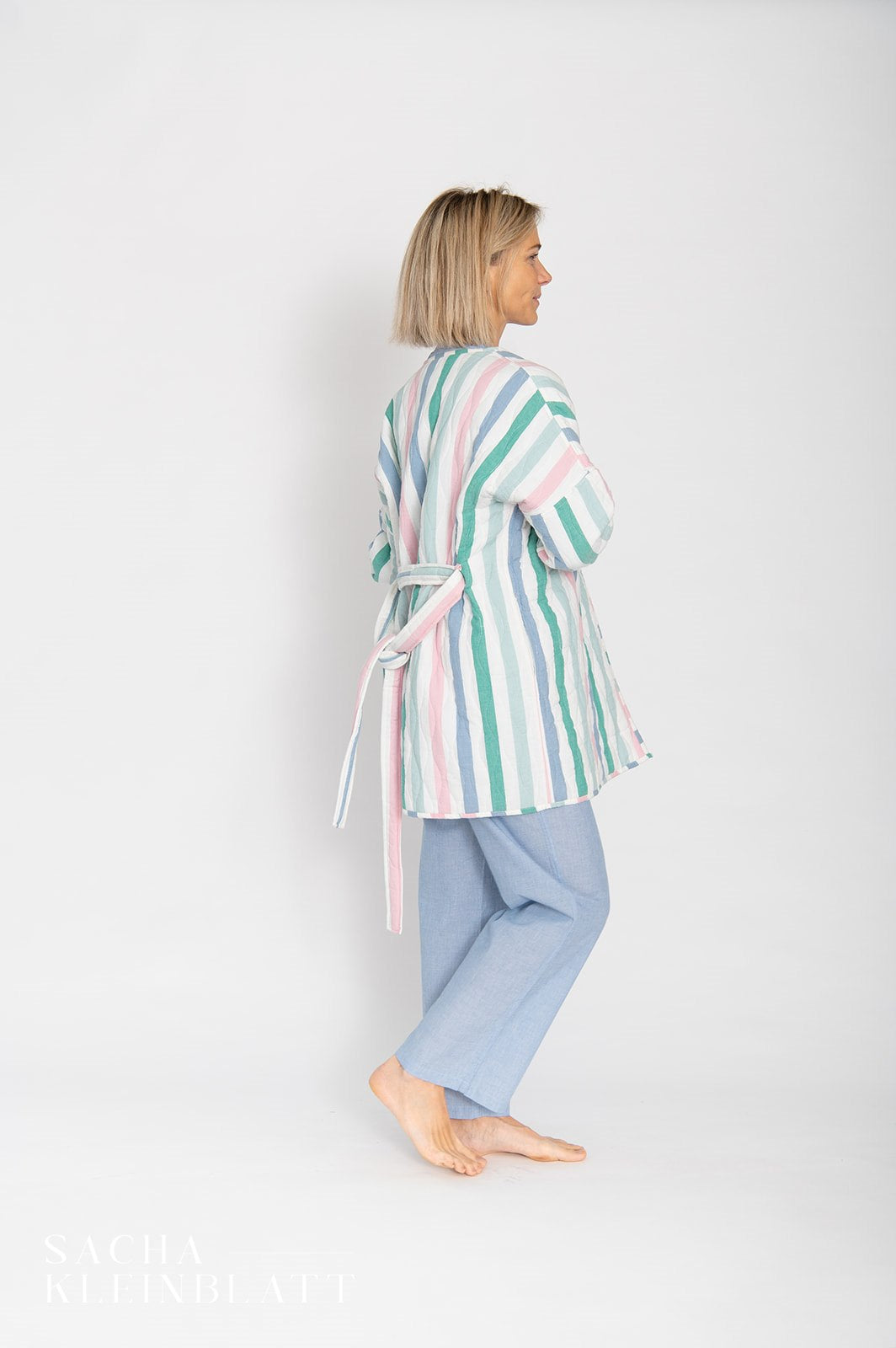 Dorélit Kivalong Kamerjas Chambray gestreept