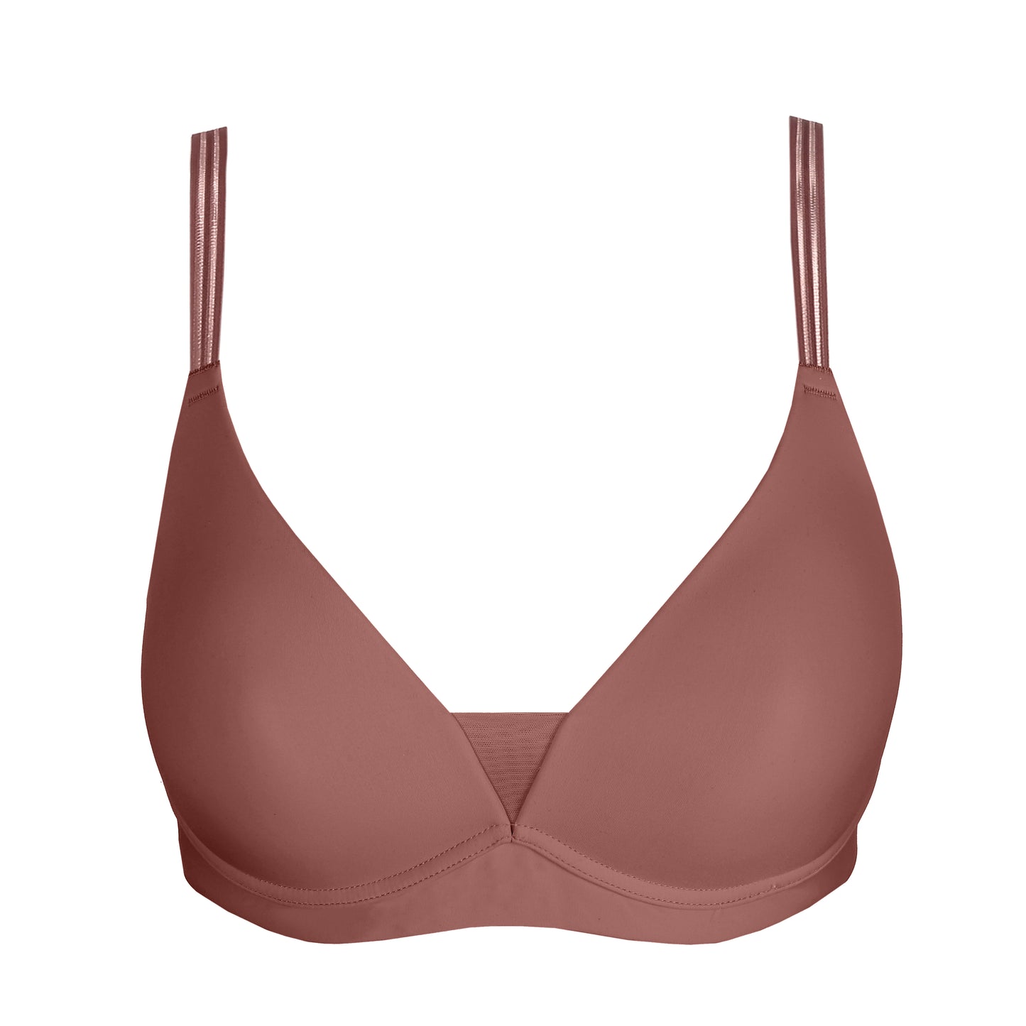 Marie Jo Louie volle cup bh zonder beugels satin taupe