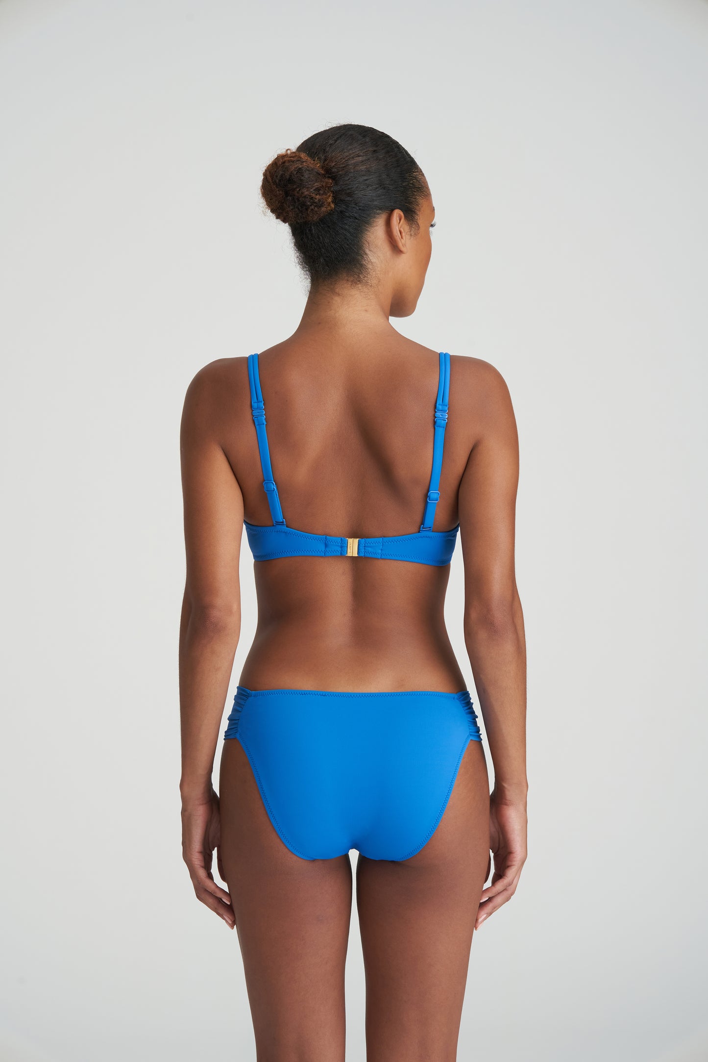 Marie Jo Swim Flidais voorgevormde plunge bikinitop mistral blauw