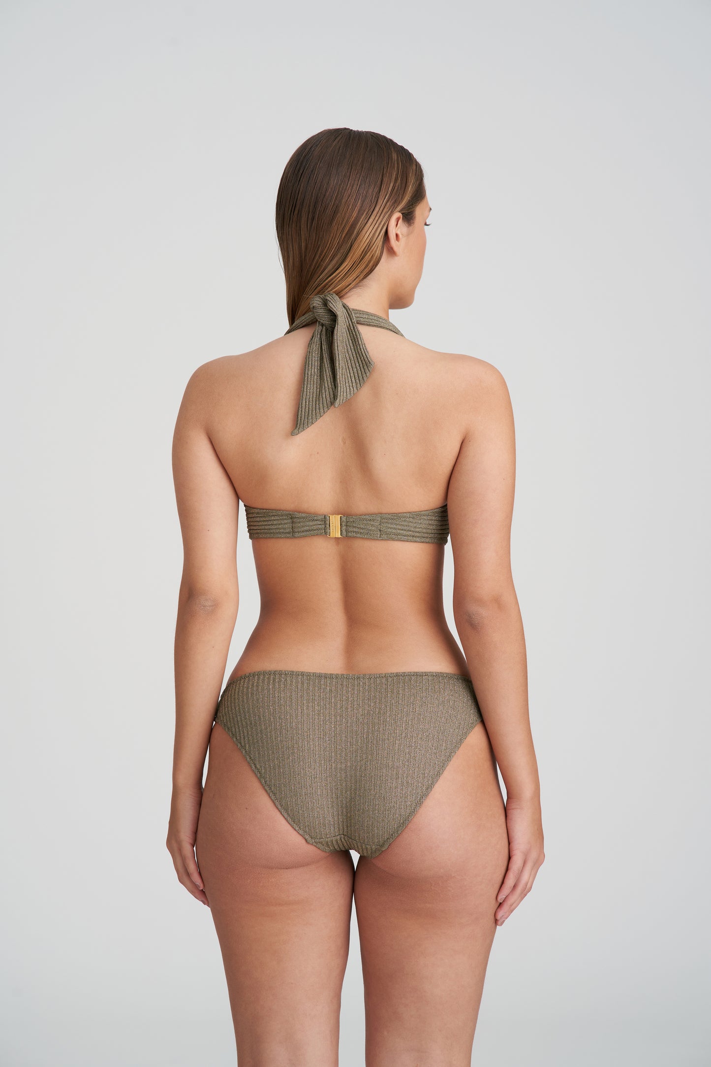 Marie Jo Swim Tinjis voorgevormde triangel bikini golden olive