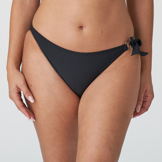 PrimaDonna Swim Sahara bikini heupslip met koordjes zwart