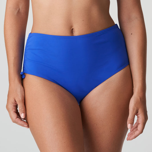 PrimaDonna Swim Holiday bikini tailleslip met koordjes electric blue