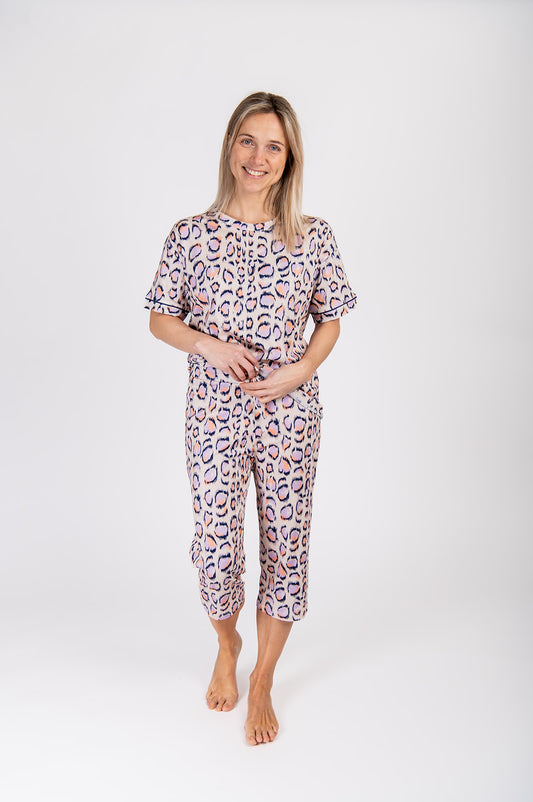 CYELL Elegant Animal pyamatop met 3/4 pyamabroek