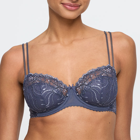 Marie Jo Jane balconette halve mousse cups blue shadow