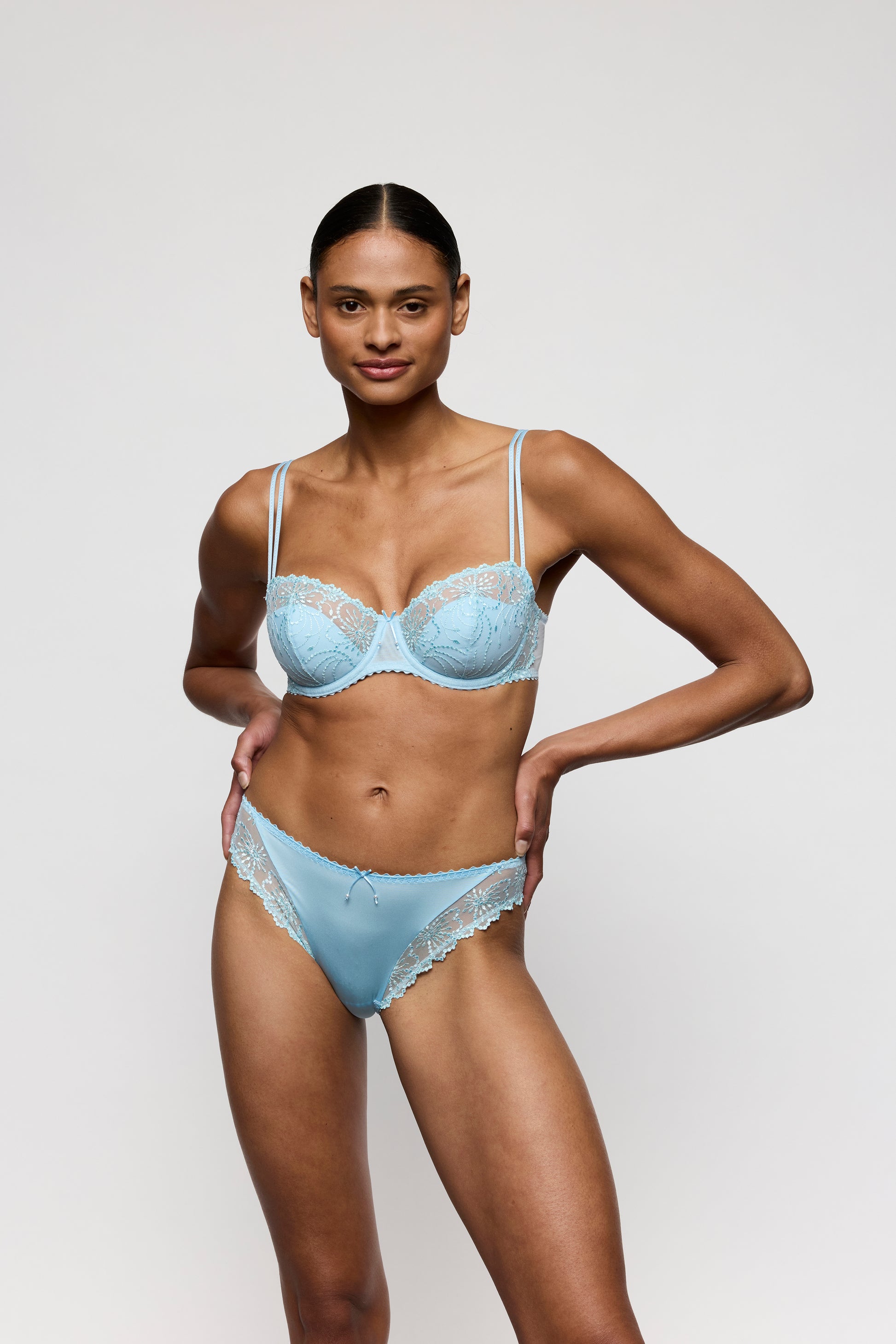 Marie Jo Jane balconette halve mousse cups Milky Blue