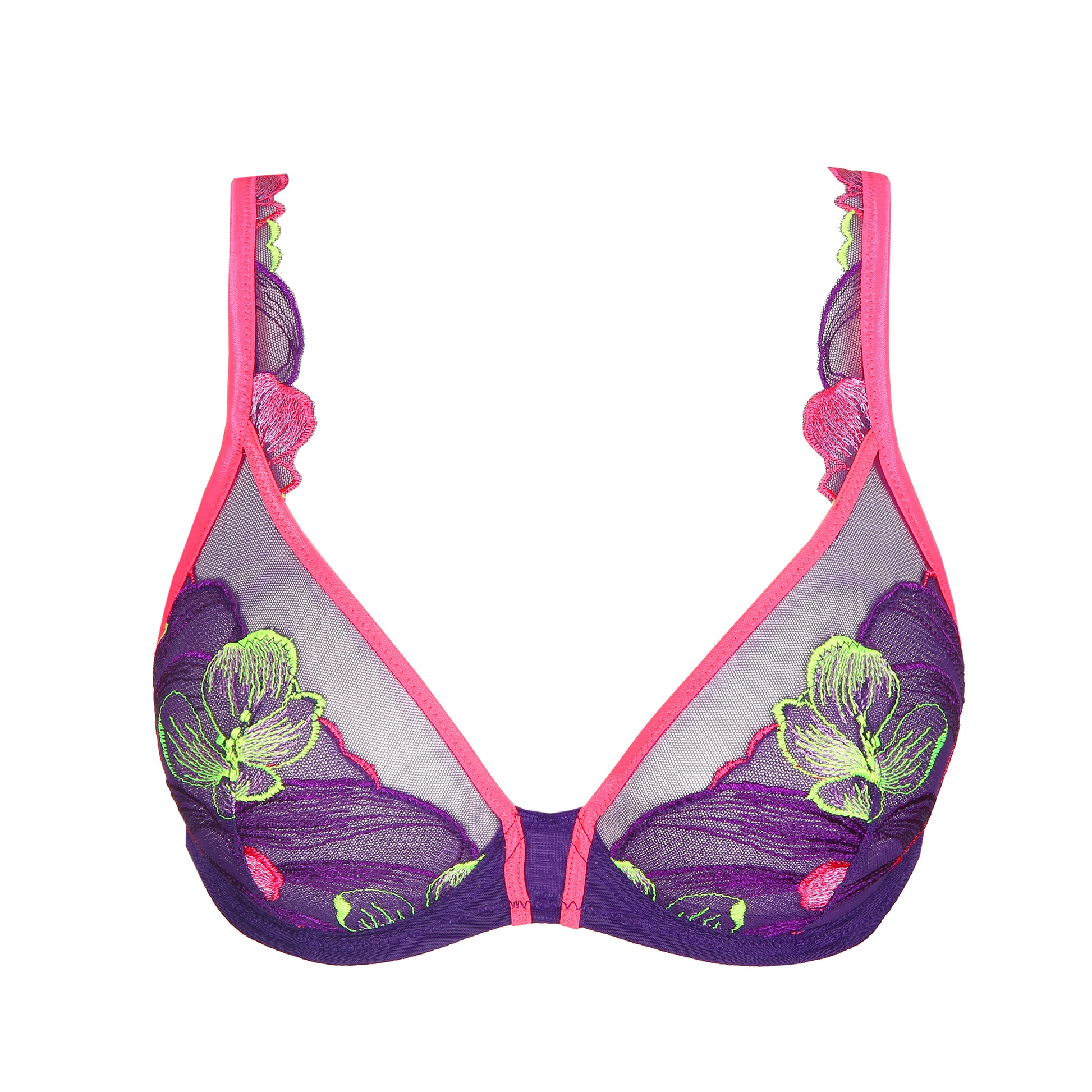 Marie Jo Georgia plunge bh majestic purple