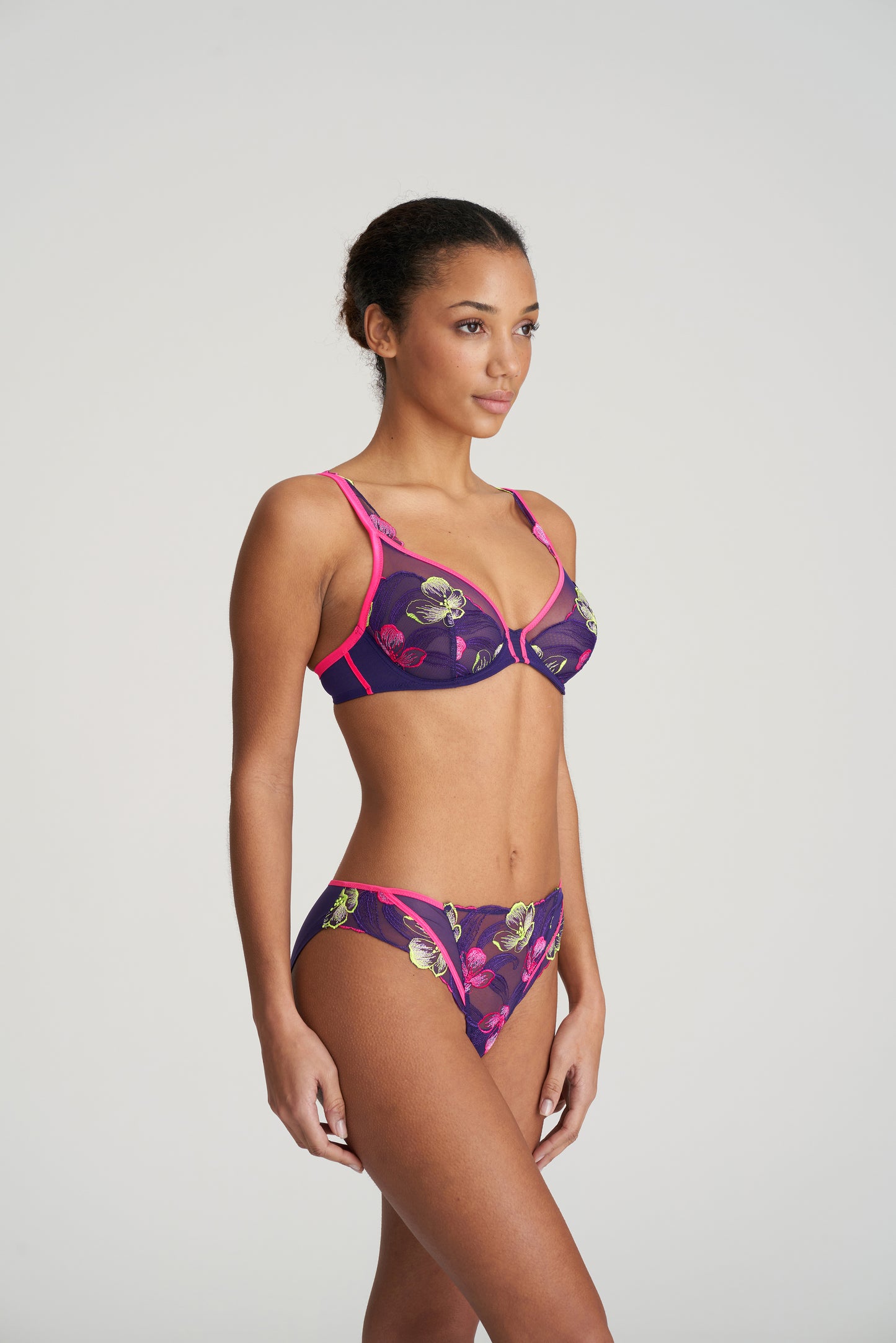 Marie Jo Georgia plunge bh majestic purple