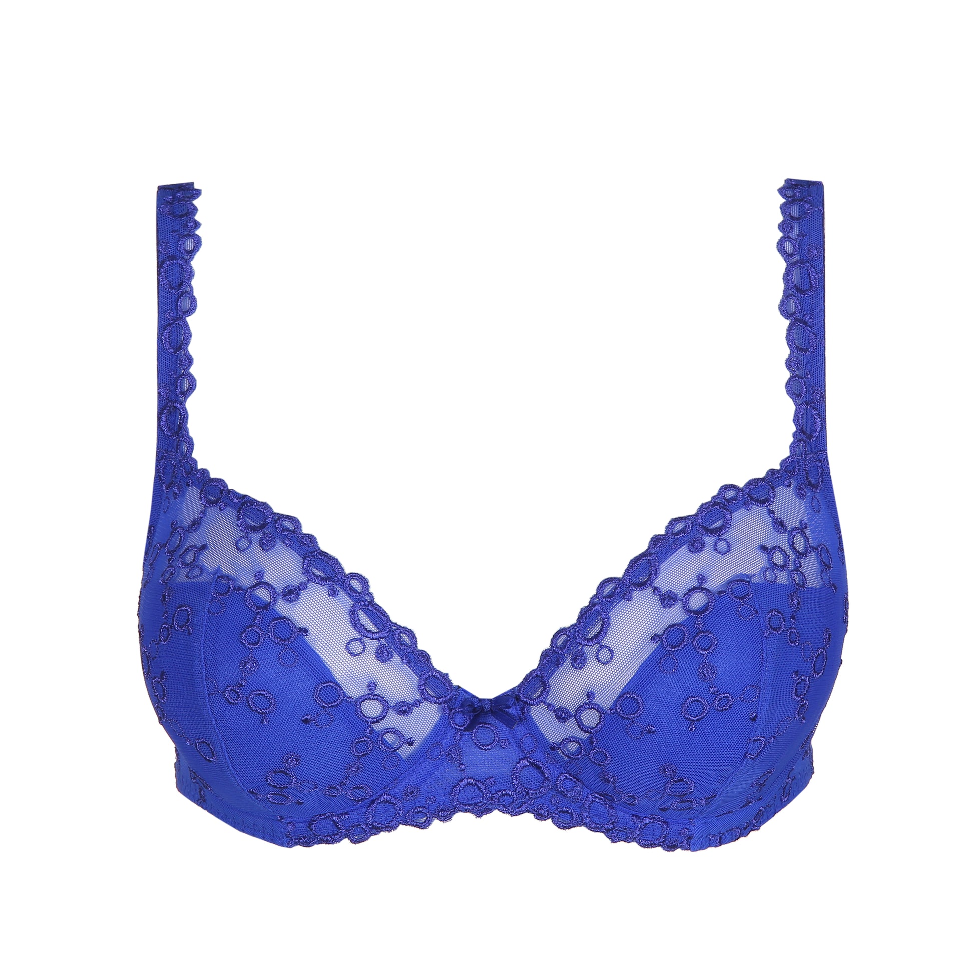 Marie Jo Nellie plunge bh halve mousse cups Electric Blue