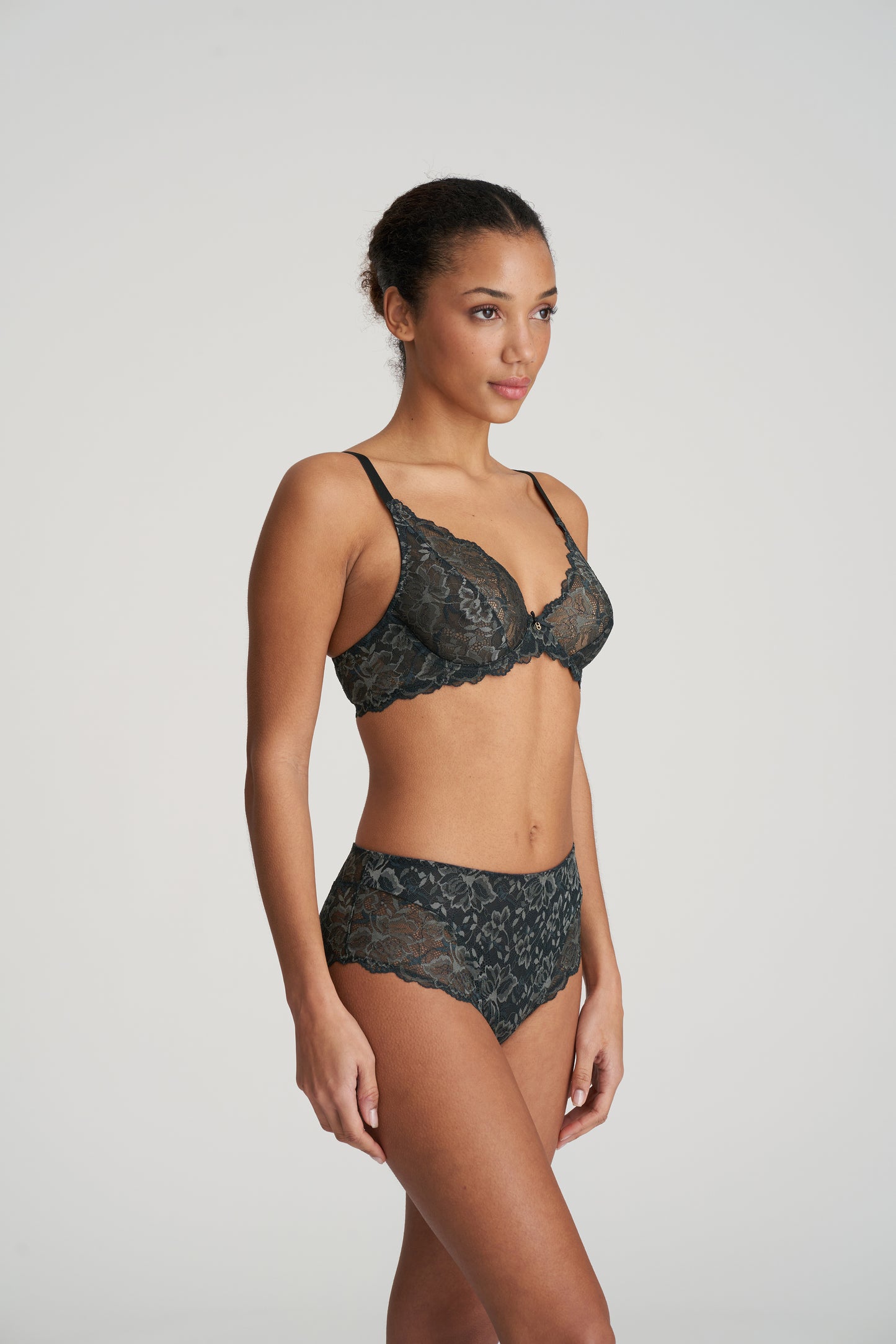 Marie Jo Manyla plunge bh night grey