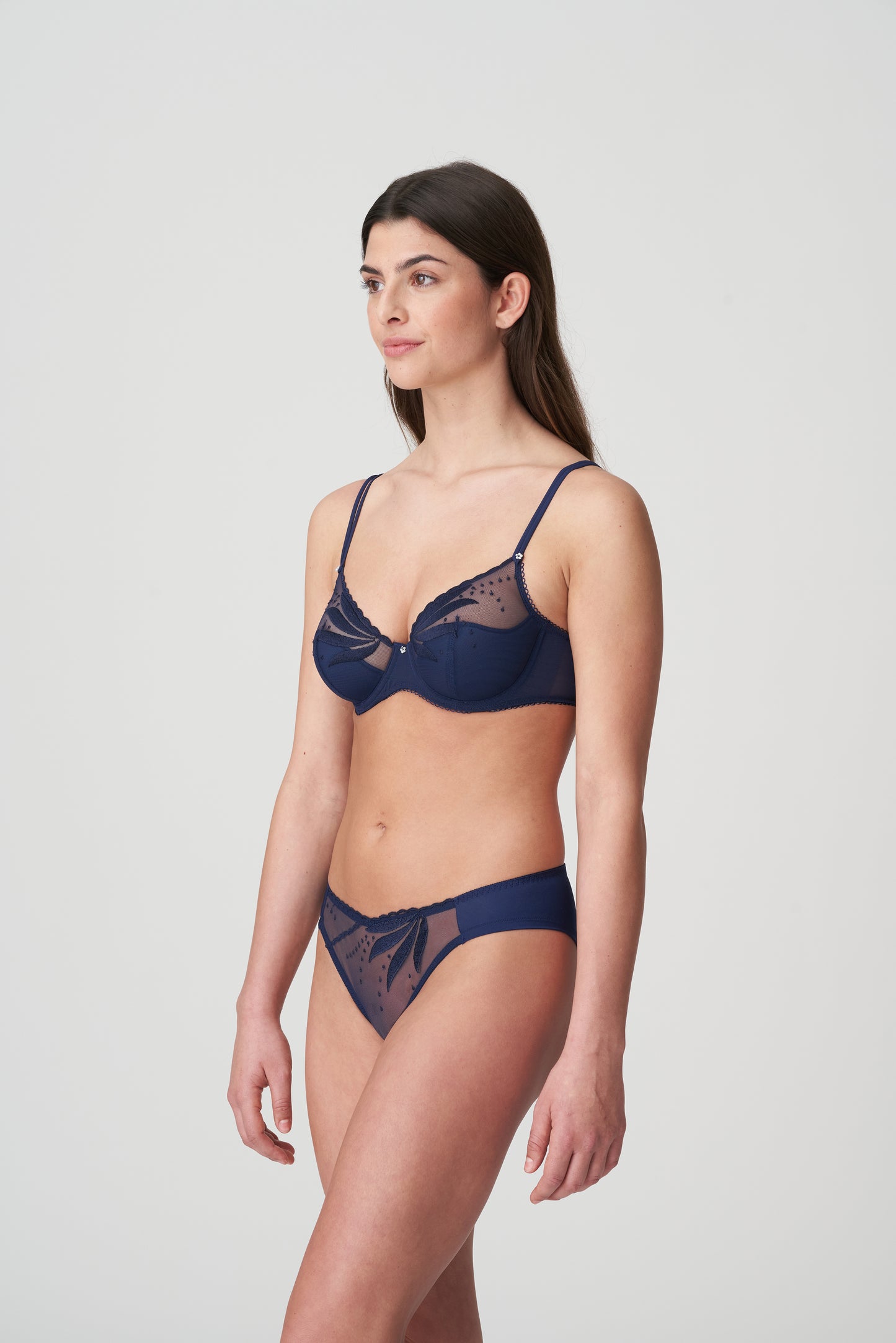 Marie Jo Etoile plunge bh halve mousse cups saffier blauw