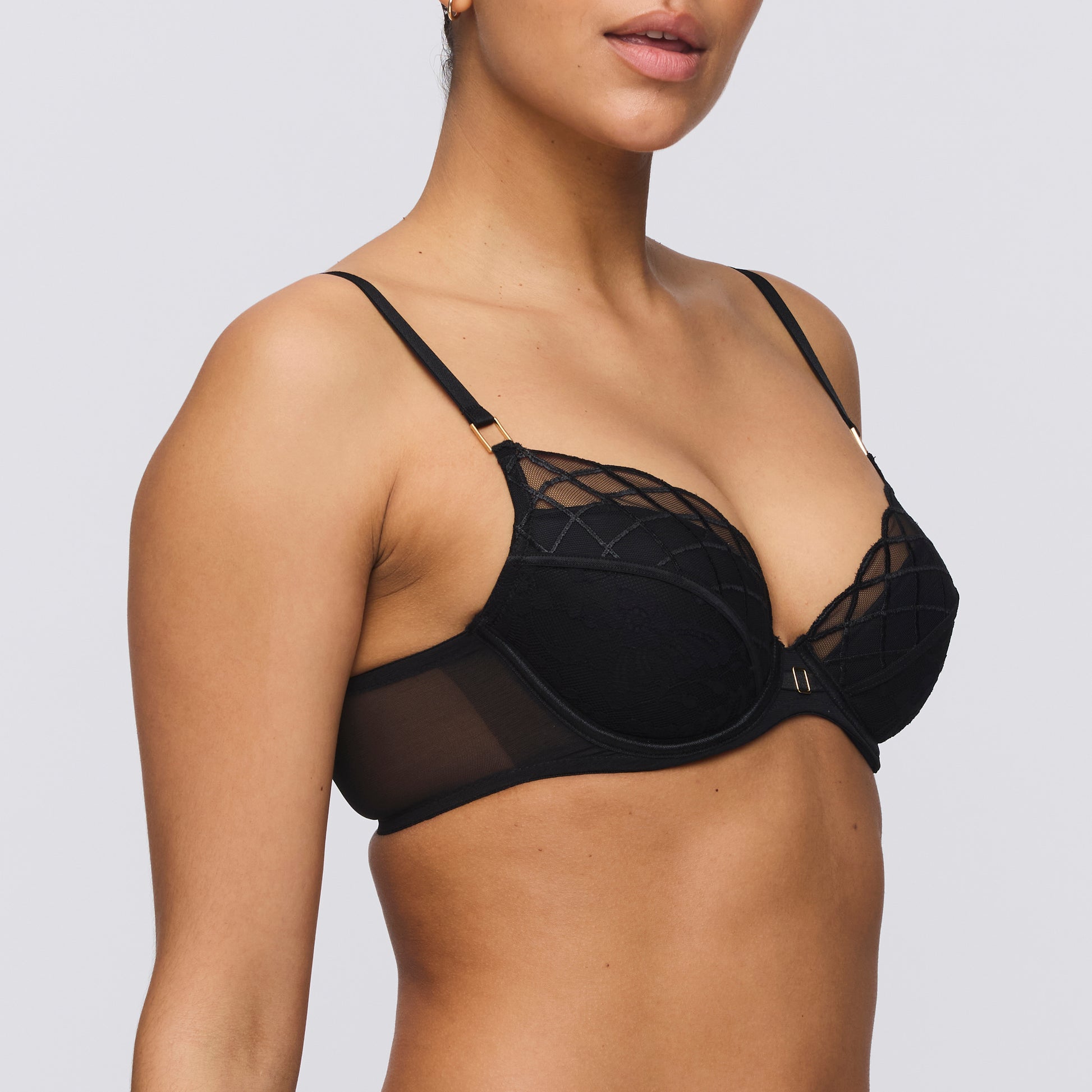 Marie Jo Aven push-up bh uitneembare pads zwart