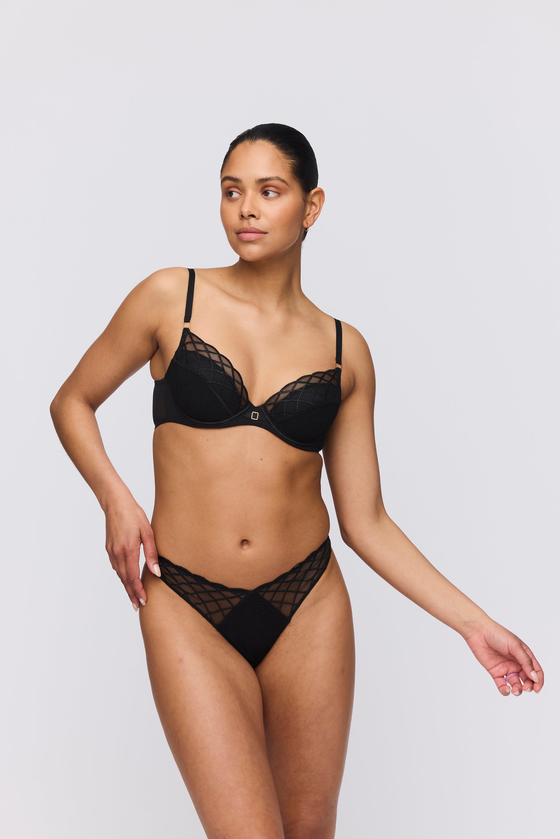 Marie Jo Aven push-up bh uitneembare pads zwart