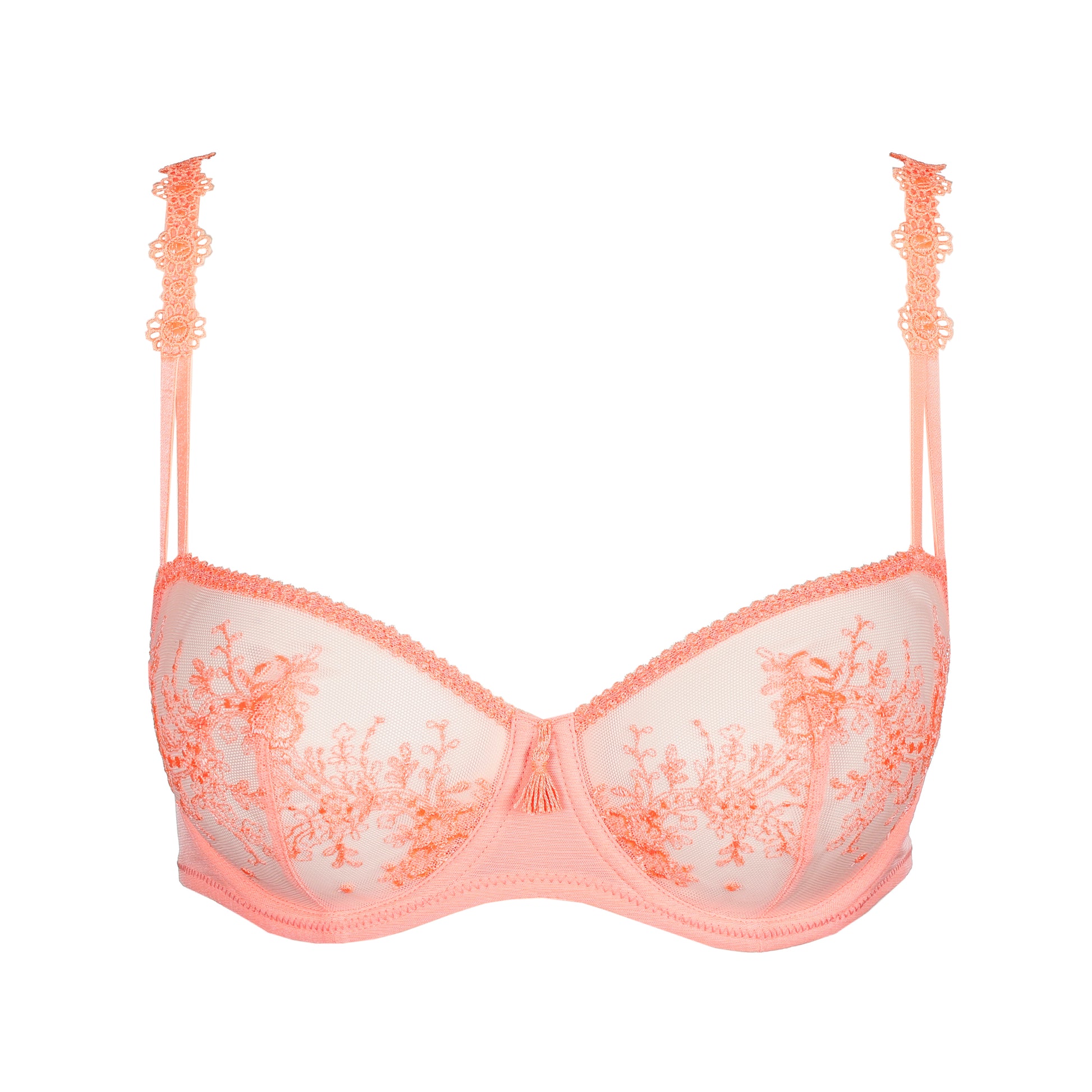 Marie Jo Annaelle balconette bh verticale naad Neon Peach