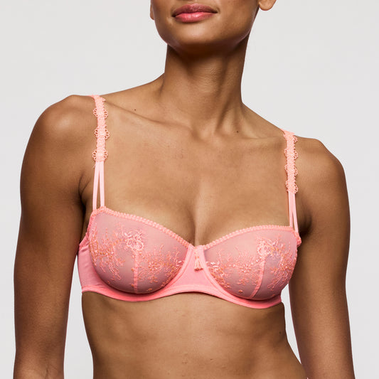 Marie Jo Annaelle balconette bh verticale naad Neon Peach