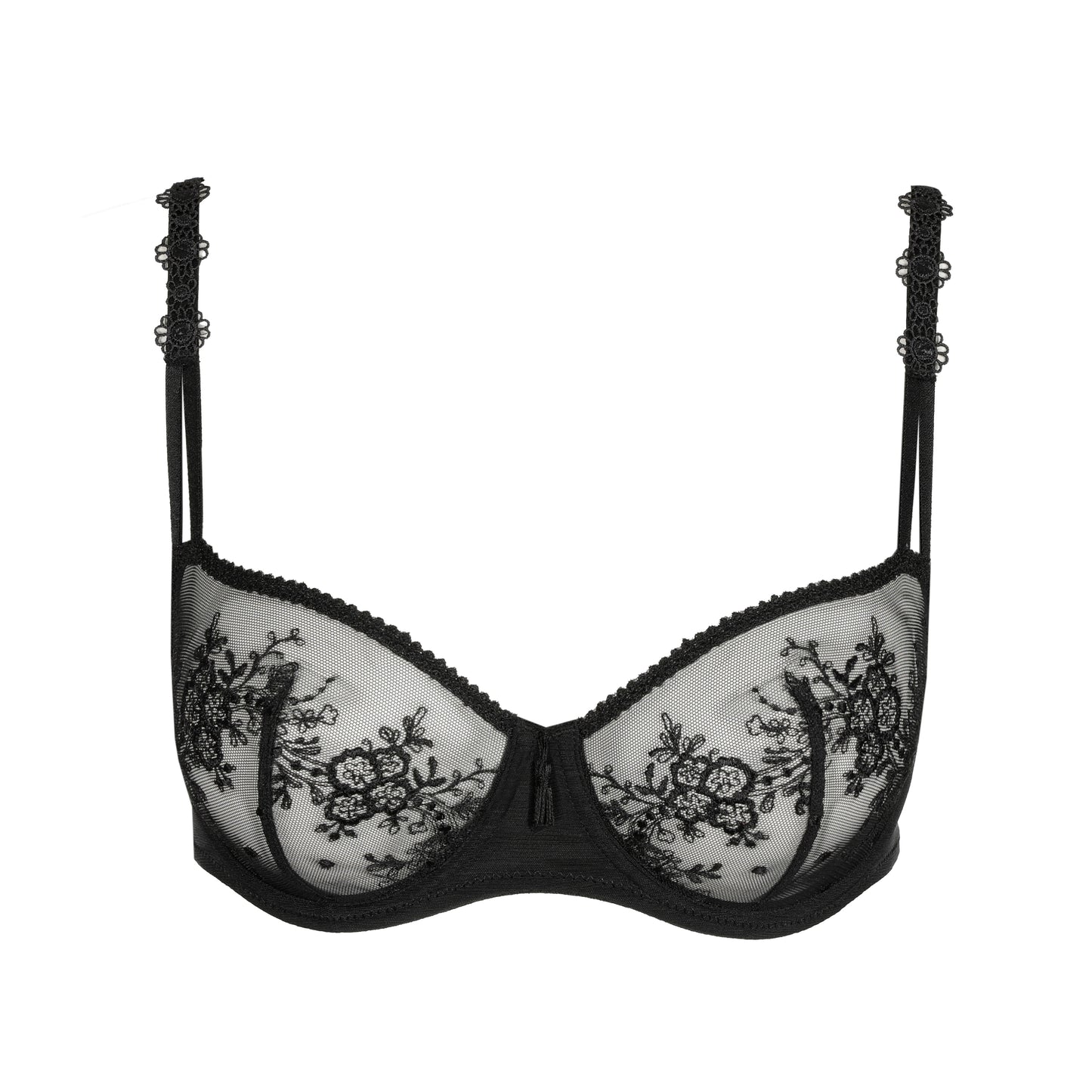 Marie Jo Annaelle balconette bh verticale naad zwart