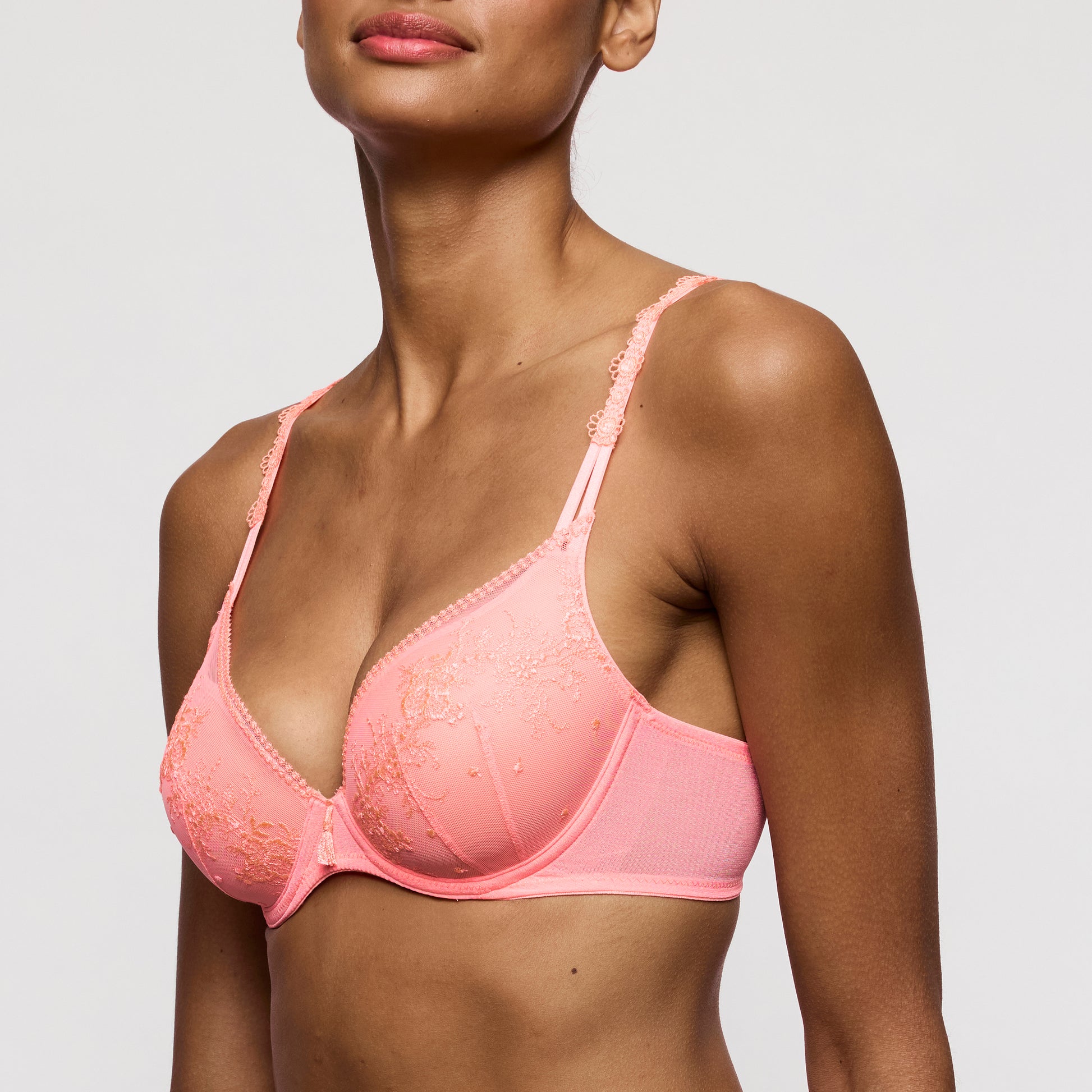 Marie Jo Annaelle voorgevormde bh - hartvorm Neon Peach
