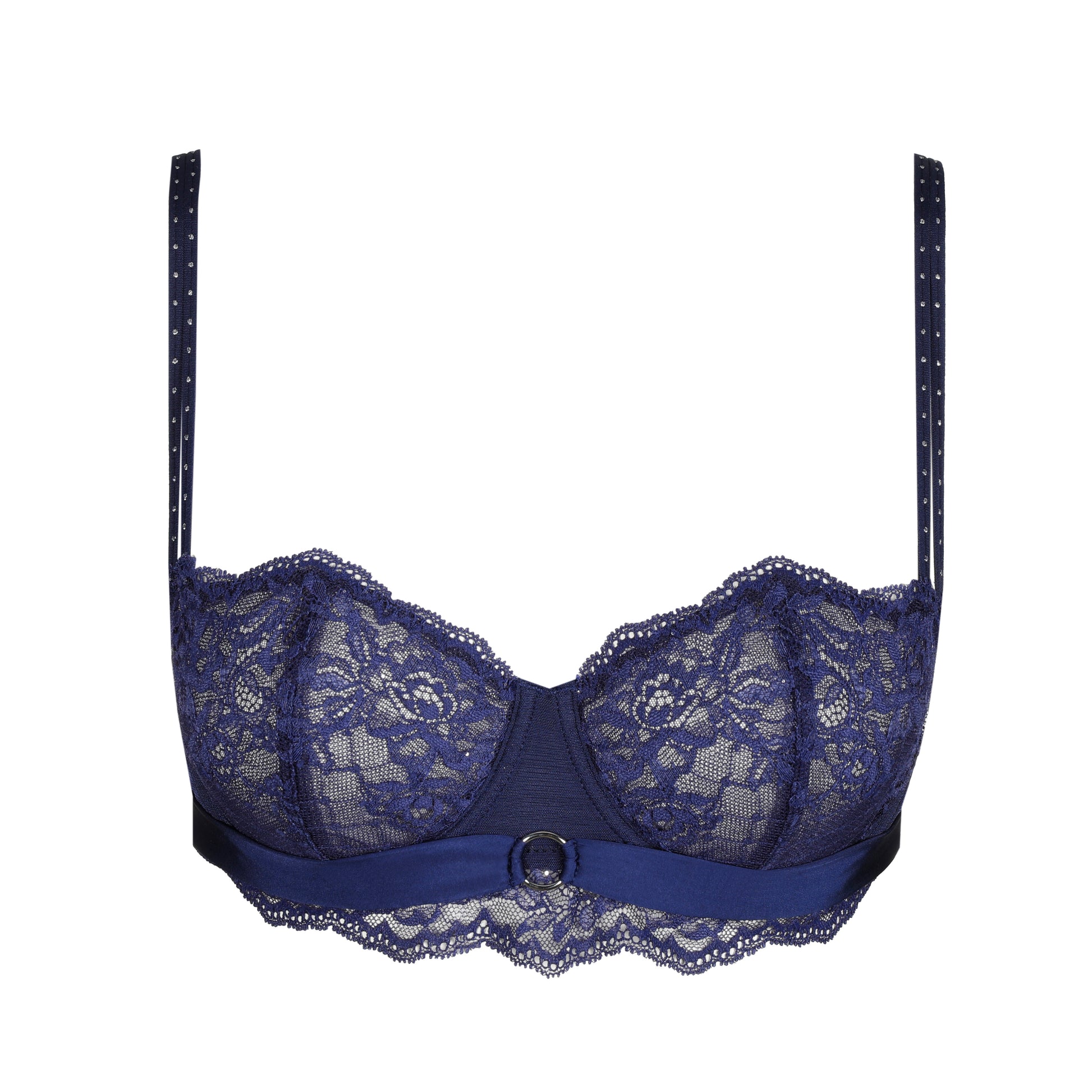 Marie Jo Musea balconette bh verticale naad saffier blauw