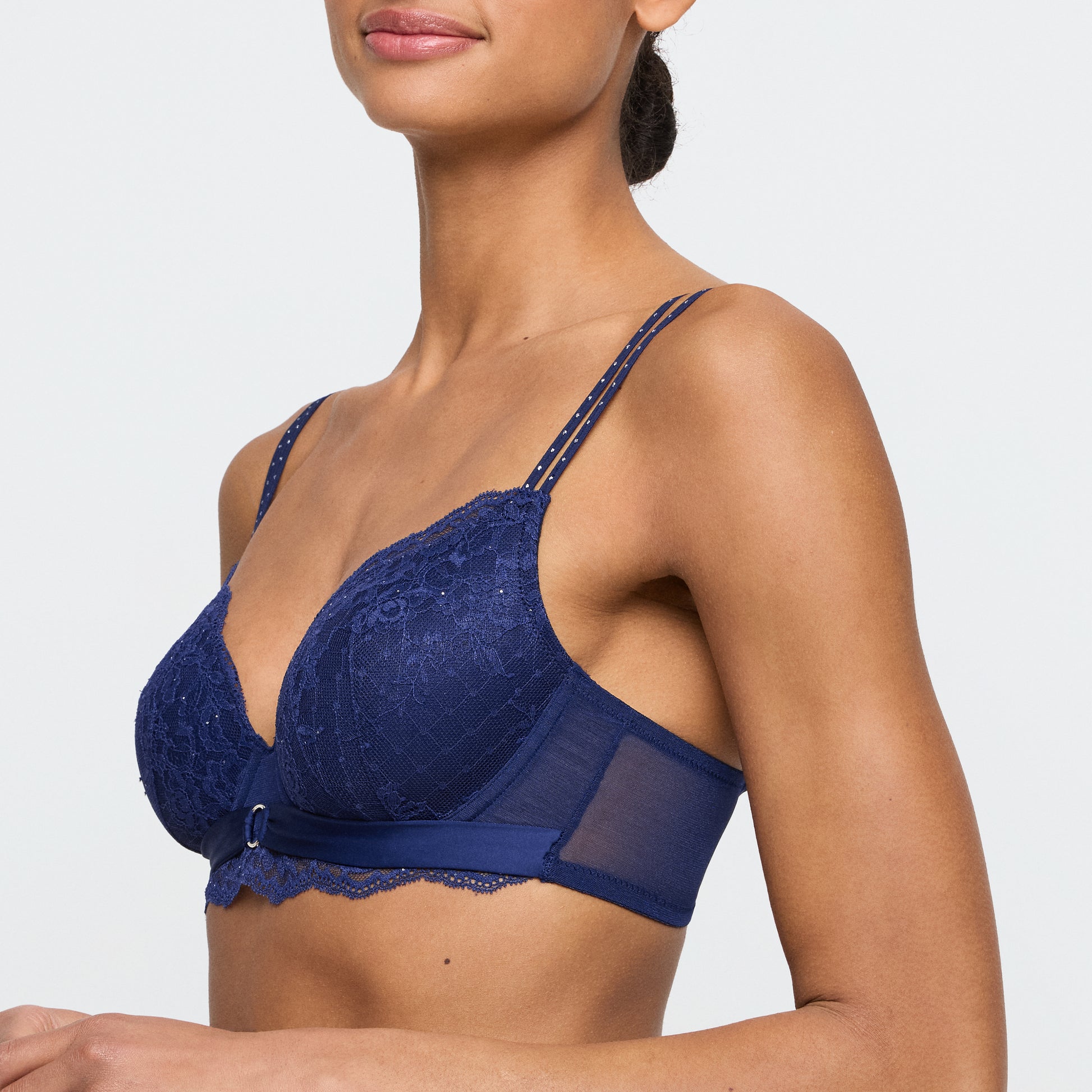 Marie Jo Musea voorgevormde bh - hartvorm saffier blauw