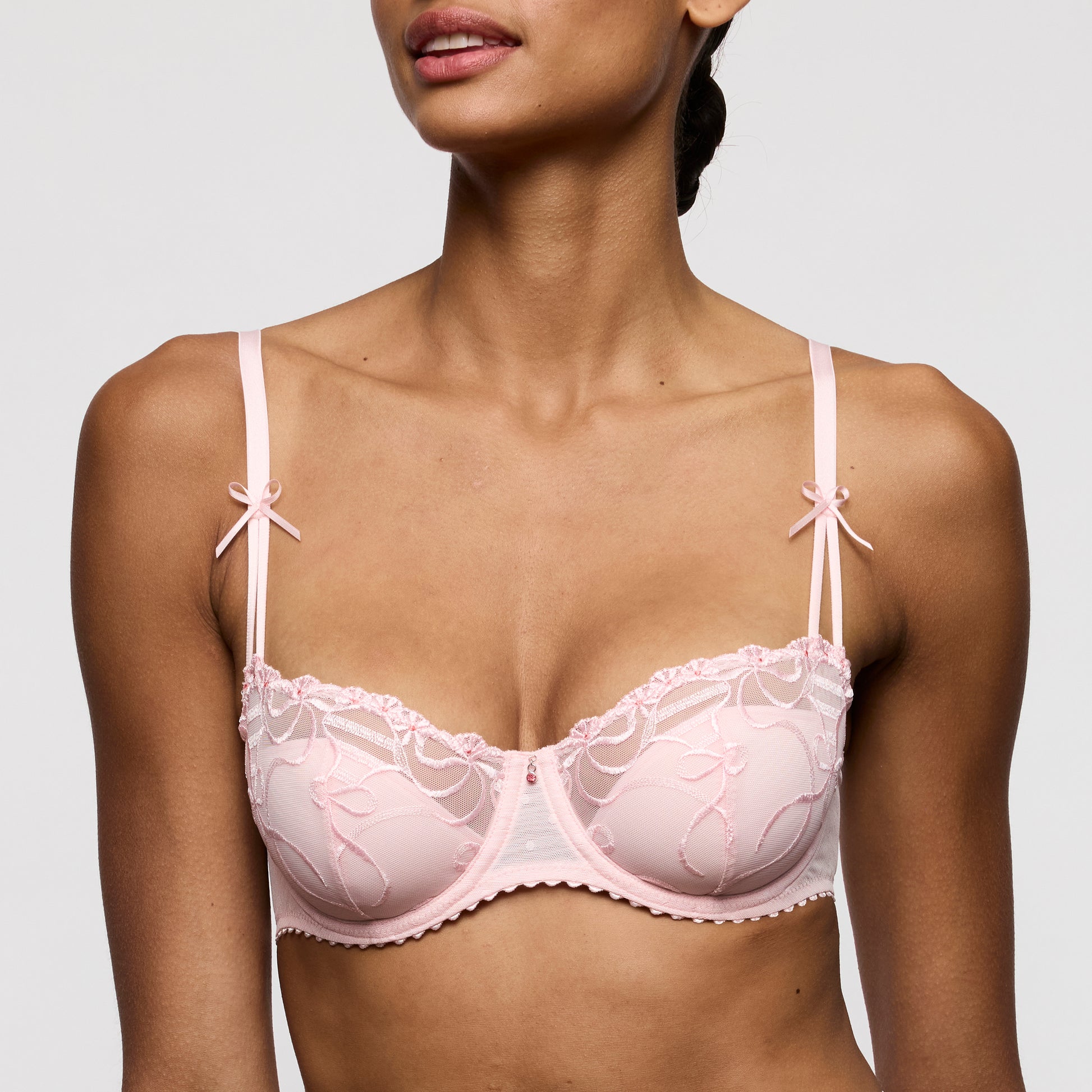 Marie Jo Noova balconette halve mousse cups gardenia rose