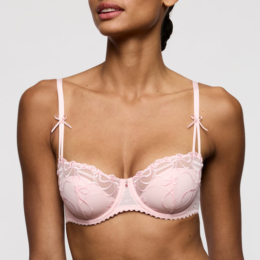 Marie Jo Noova balconette halve mousse cups gardenia rose