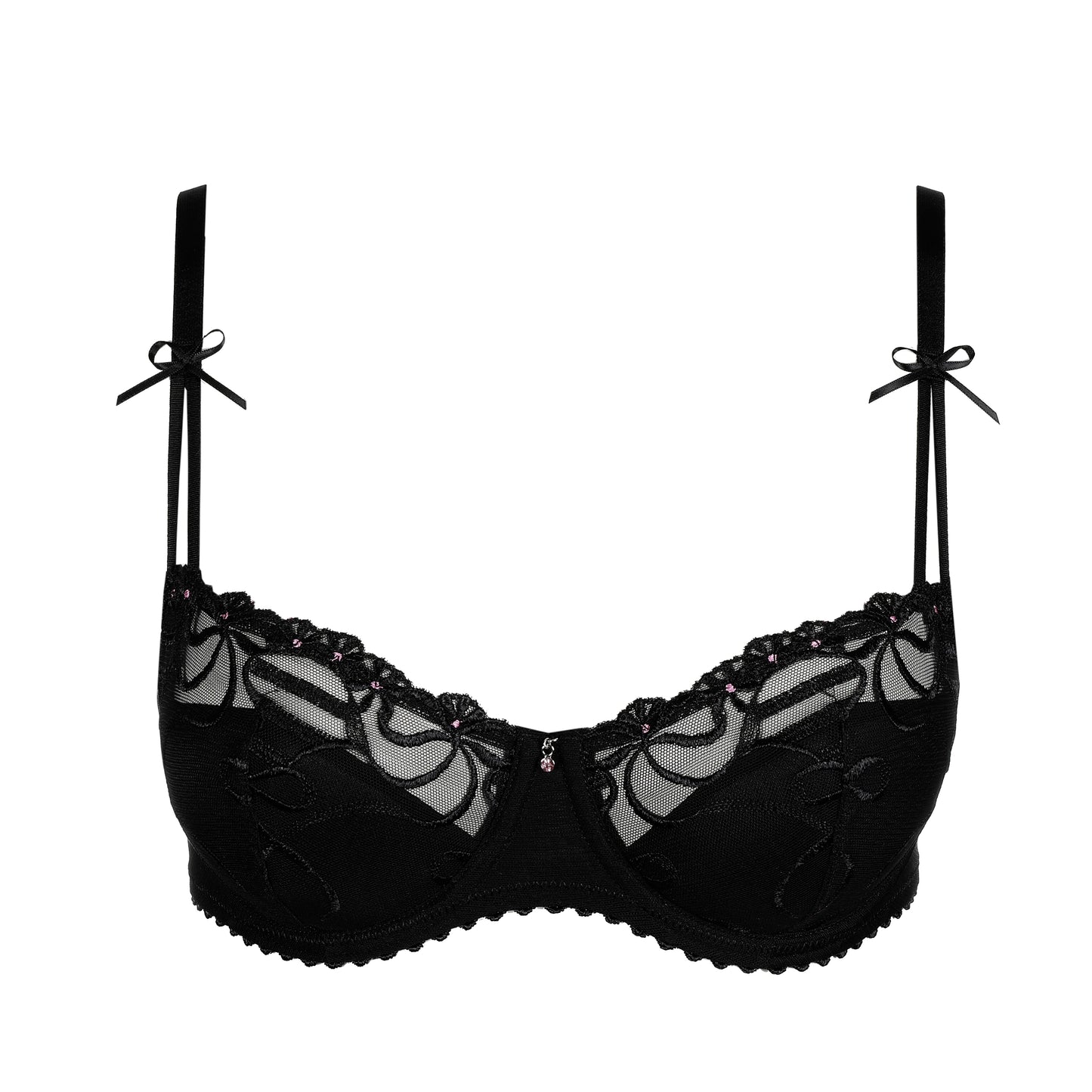 Marie Jo Noova balconette halve mousse cups zwart
