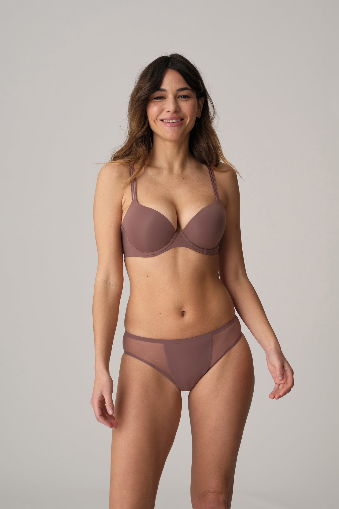 Marie Jo Louie push-up bh satin taupe